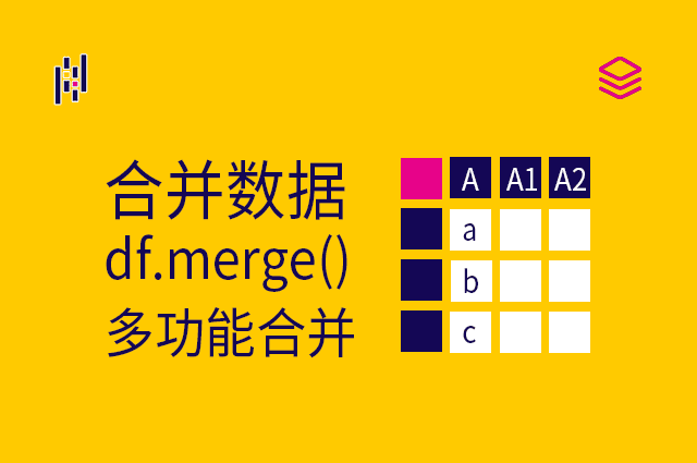 合并数据 - df.merge() - 多功能合并