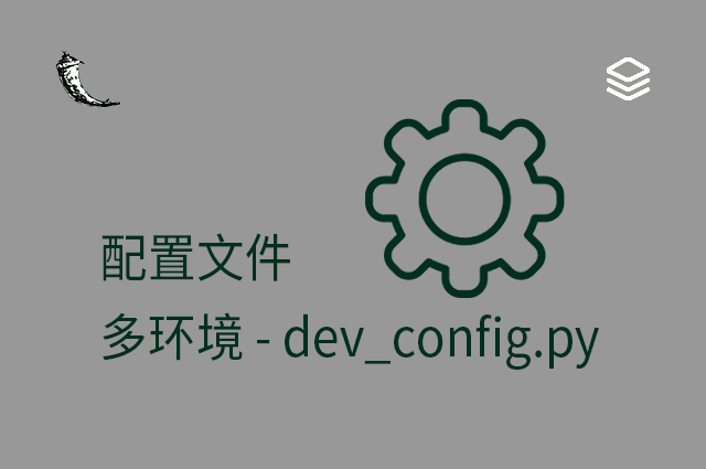 配置文件 - 多环境 - dev_config.py
