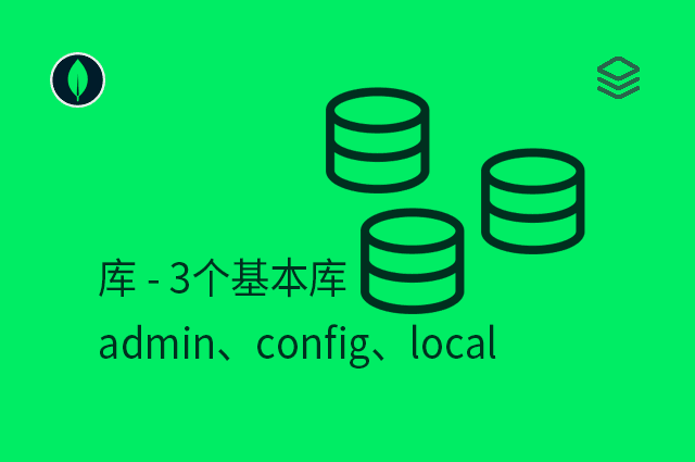 库 - 3个基本库 - admin、config、local