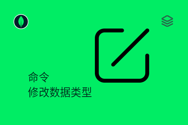 命令 - 修改数据类型