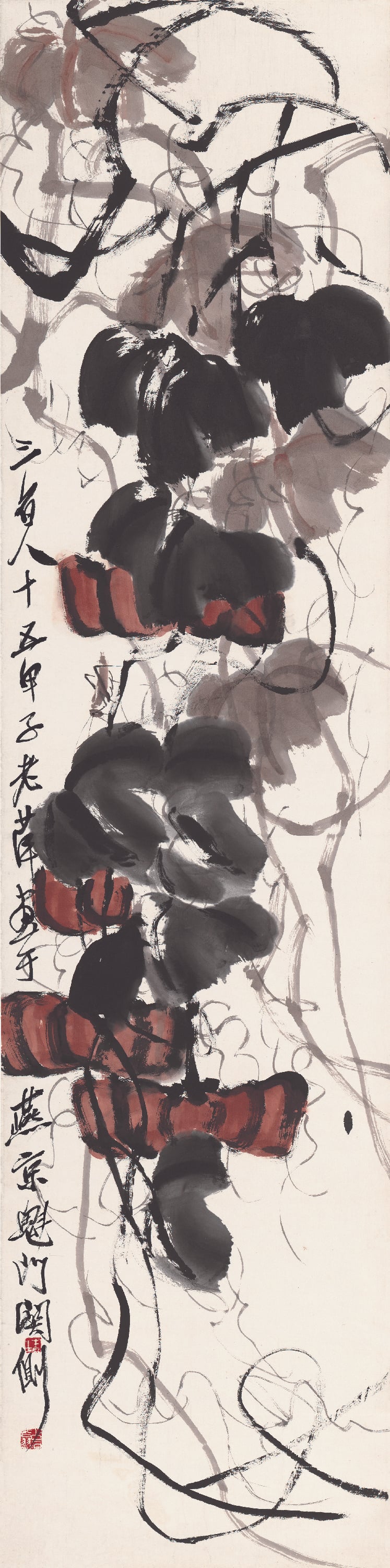 蔬果画 - 未知 - 墨绘蔬果展现写意风格 