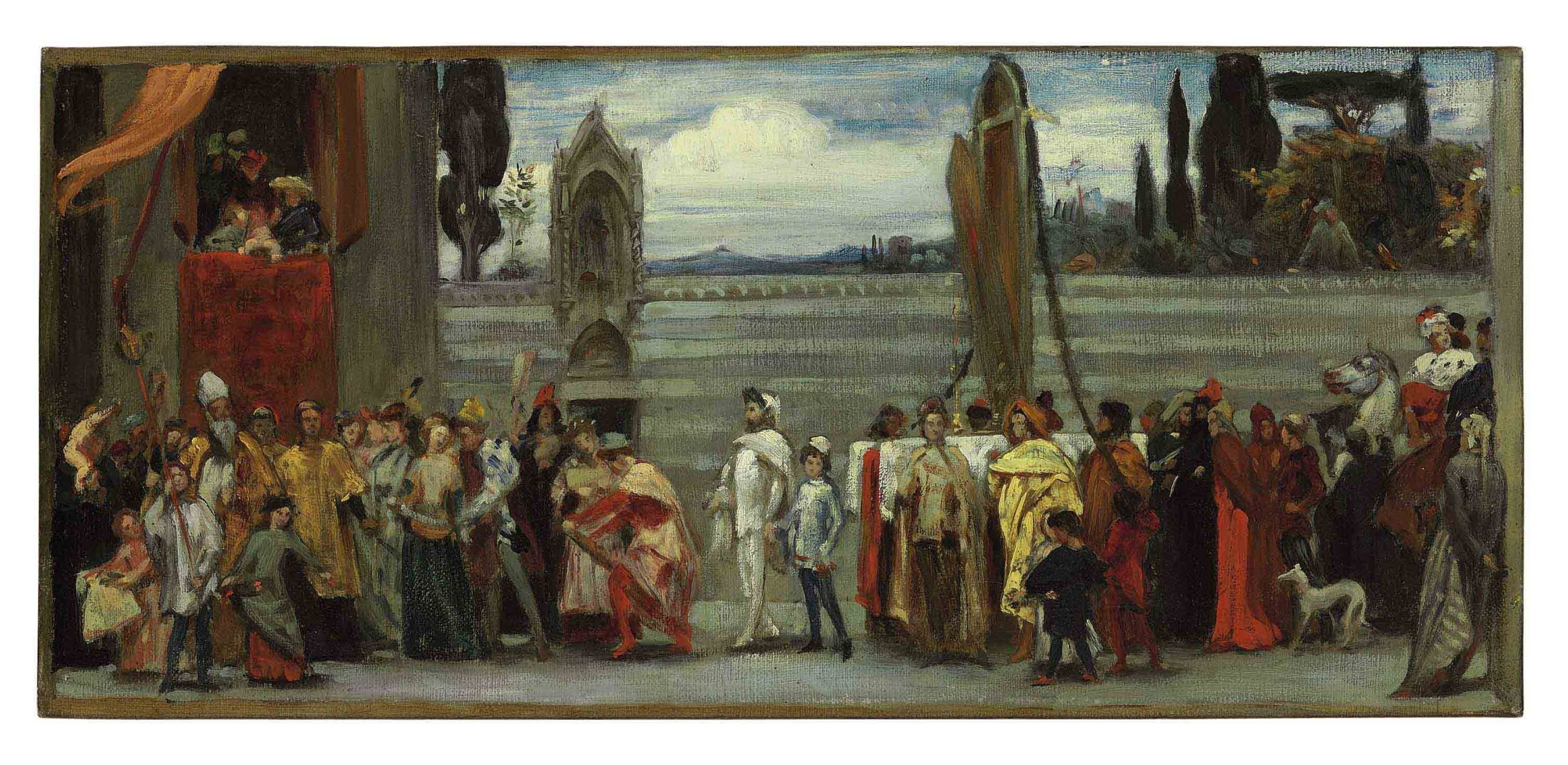 历史文化再现主题 - 未知作品 - 展现古代场景人物群像 