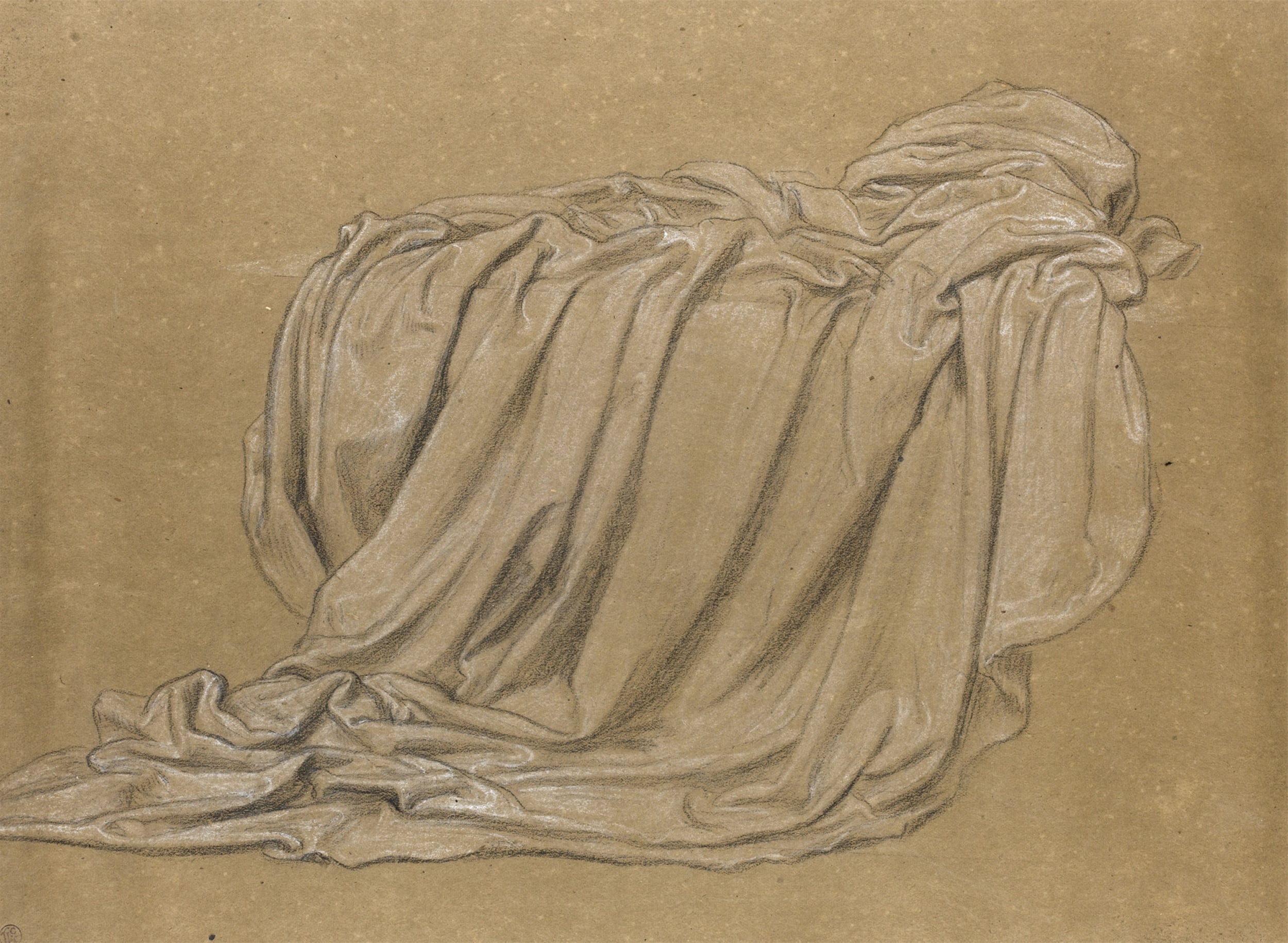 其他 - 无 - 布的素描展现褶皱形态 