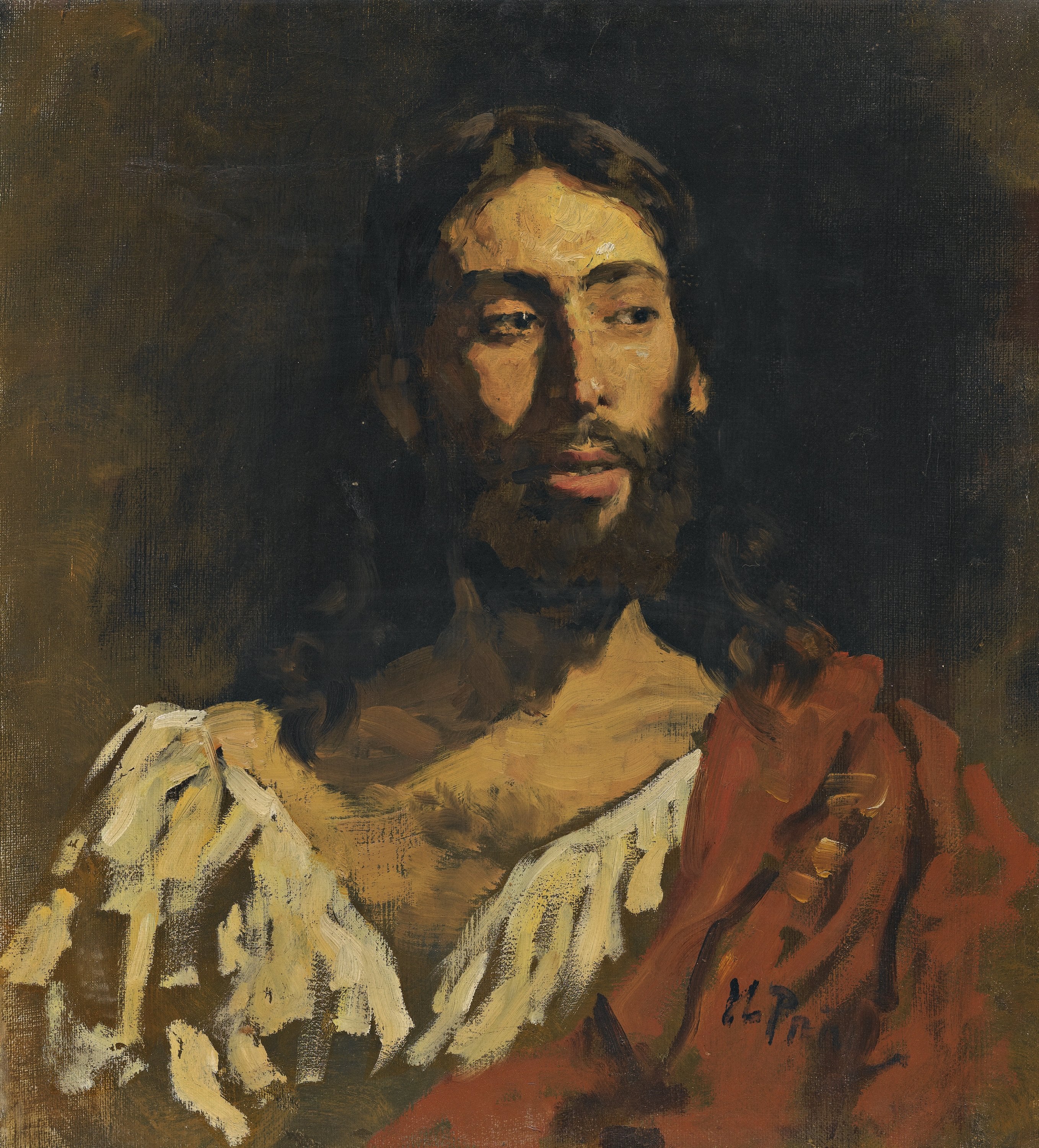 人物肖像塑造主题 - 未知名人物肖像 - 展现人物独特面部神态