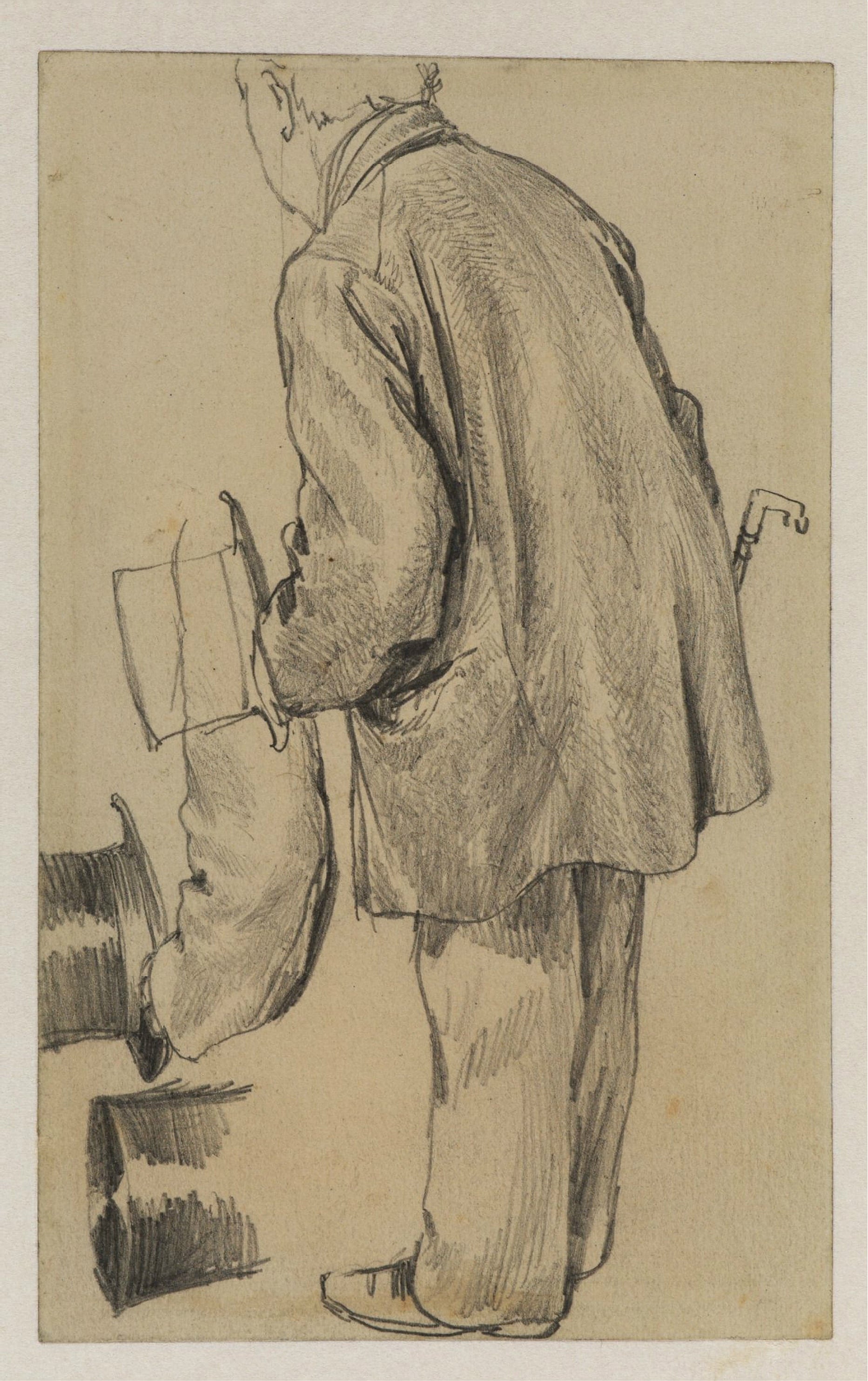 其他 - 佚名人物速写 - 单个人物的姿态速写 