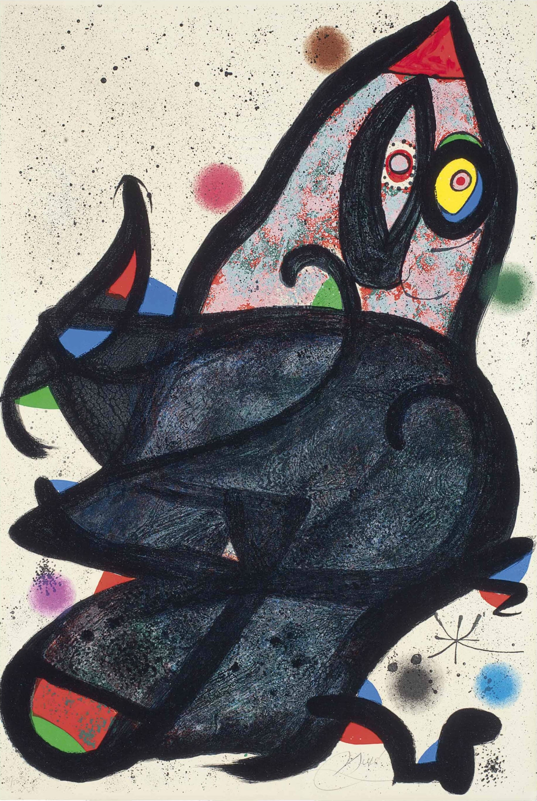 抽象符号运用主题 - 无具体名字 - 抽象符号构成奇幻形象 