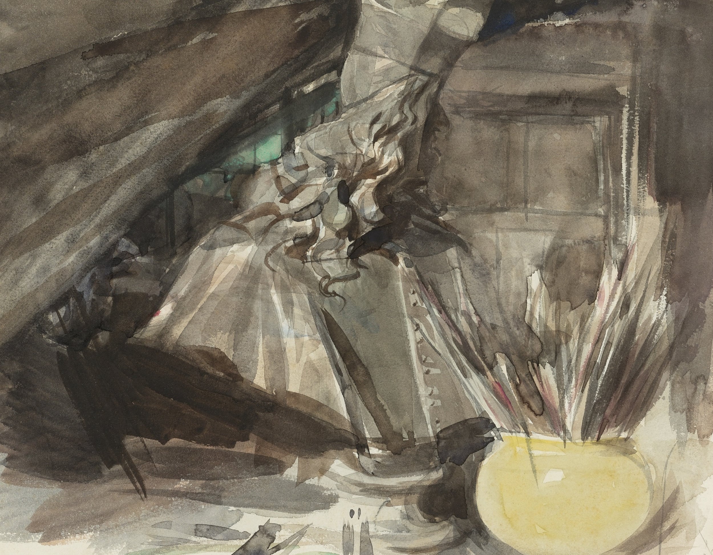 其他 - 未知名画作 - 抽象水彩笔触艺术呈现 