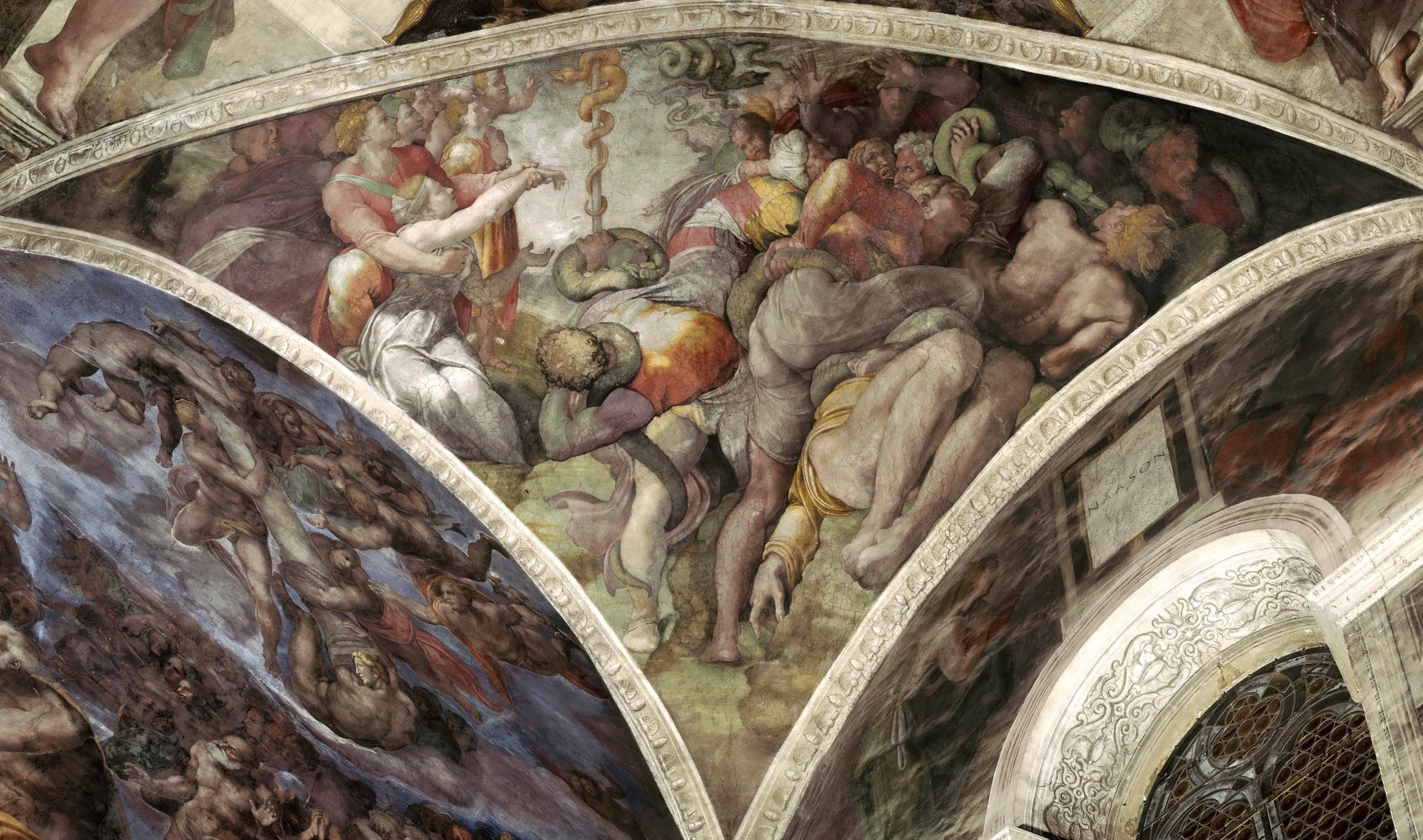 其他 - 西斯廷教堂天顶画 - 米开朗基罗宗教题材巨作 