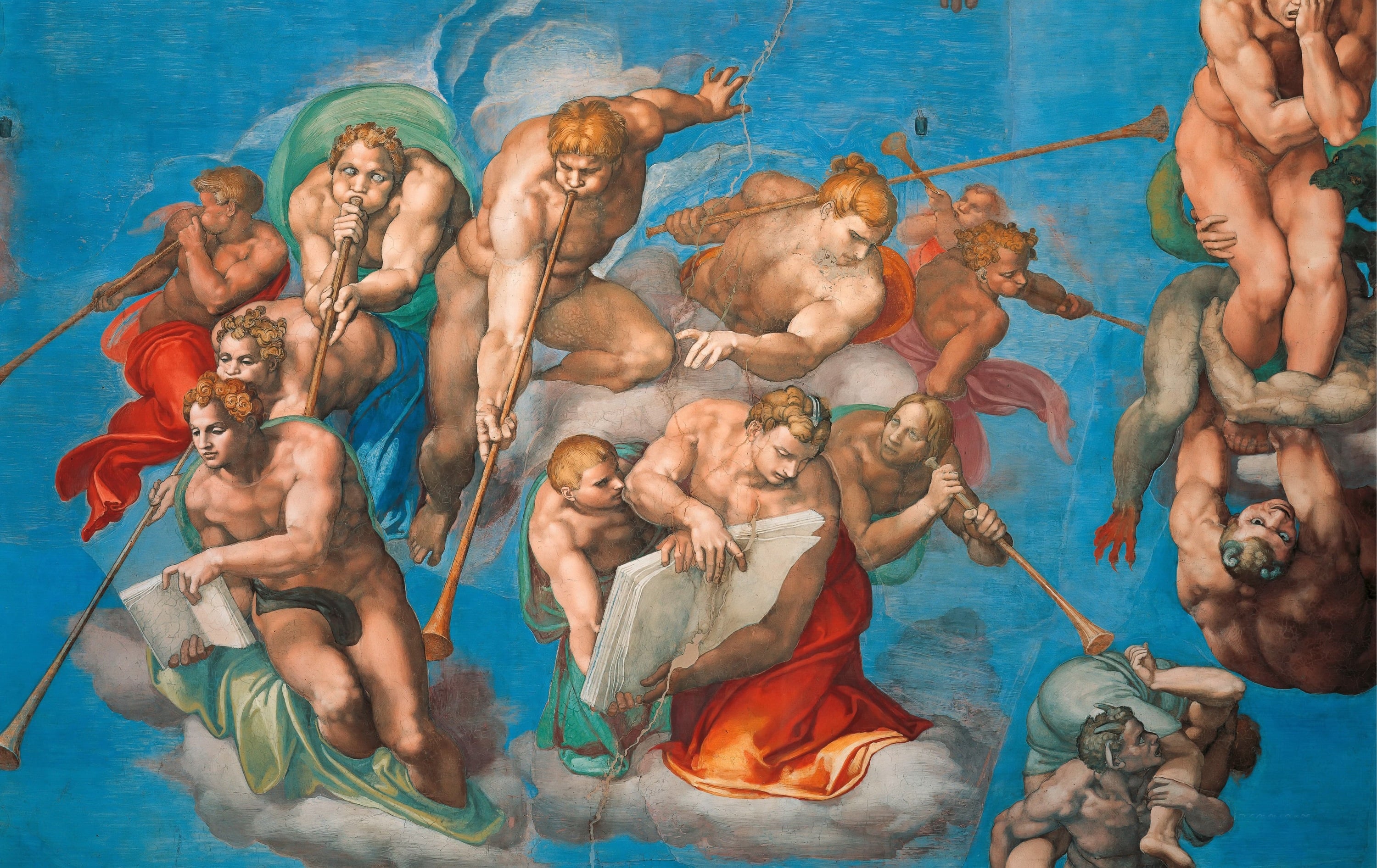 其他 - 最后的审判 - 米开朗基罗宗教题材画 