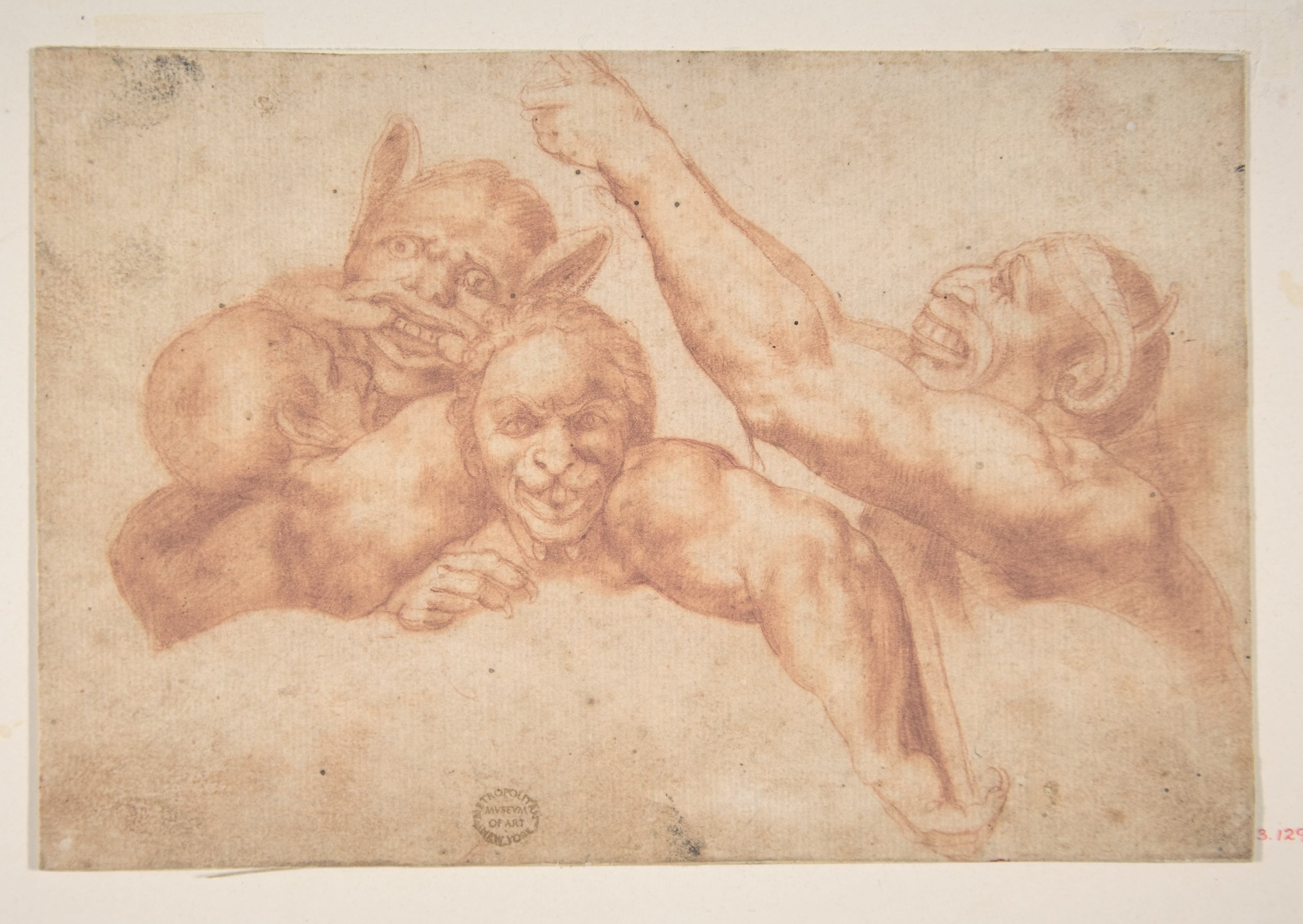 其他 - 未命名素描 - 描绘怪异人物动态场景 