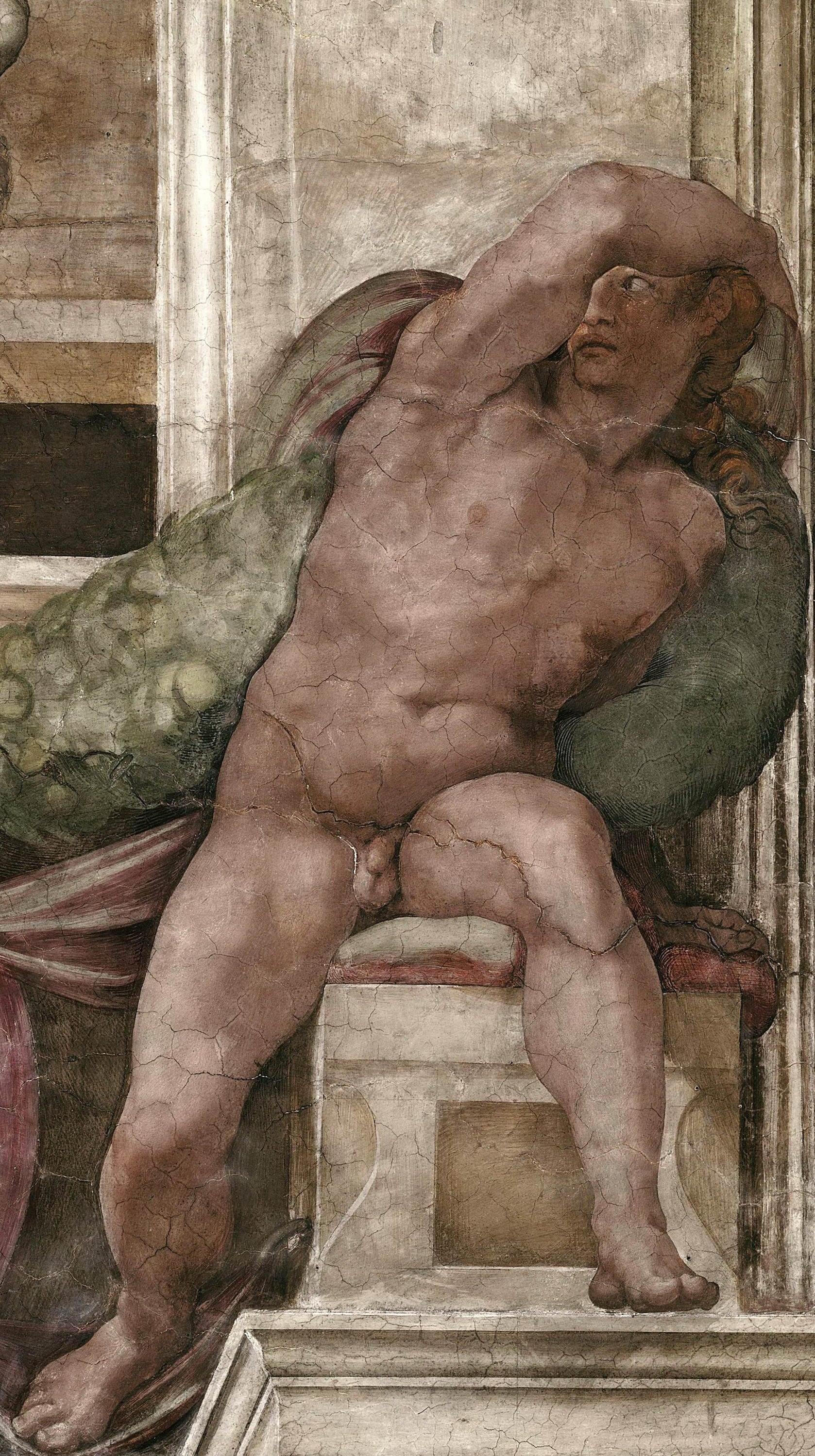 其他 - 《创造亚当》局部 - 米开朗基罗人体艺术杰作 