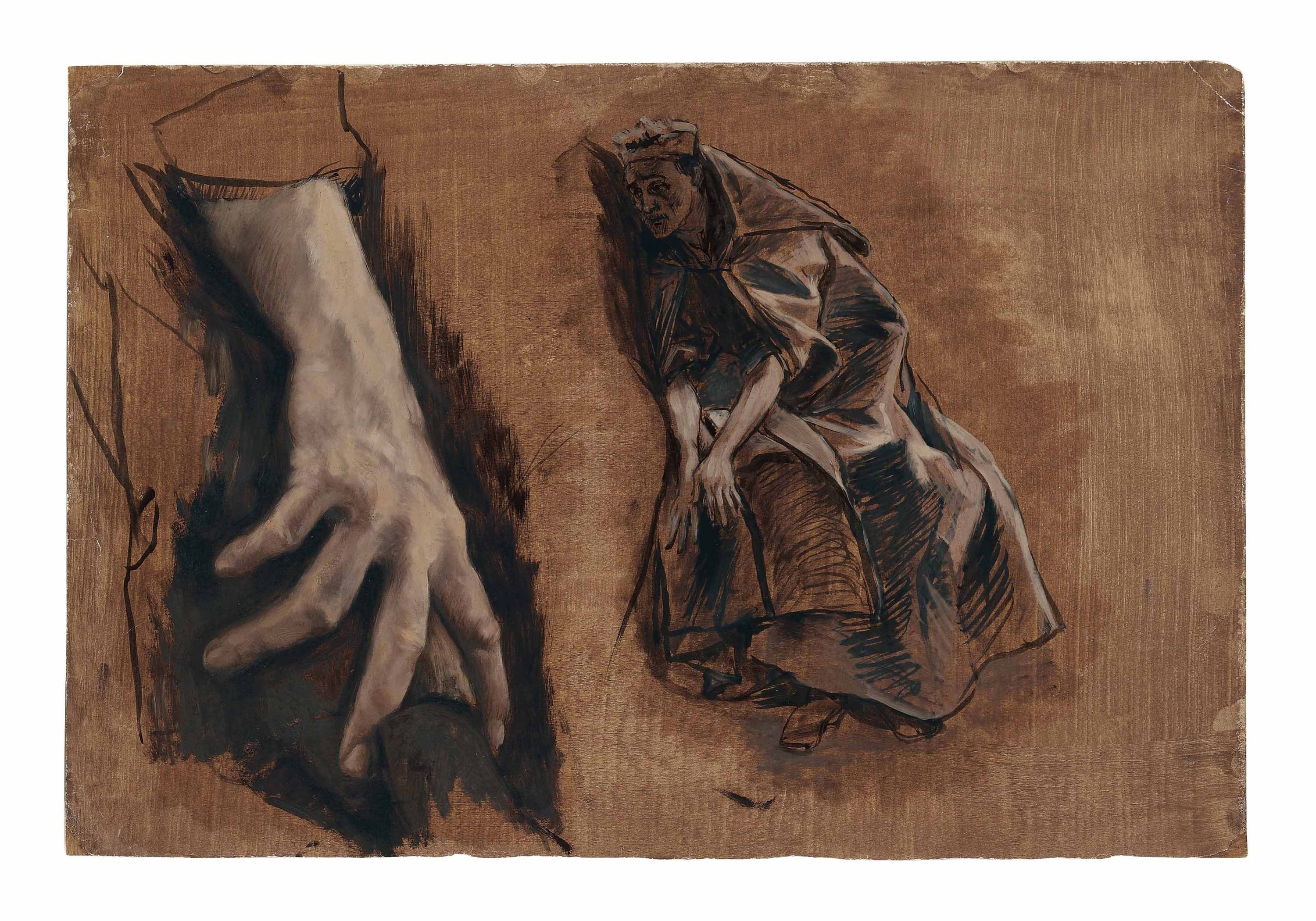 其他 - 无明确名字 - 手与人物姿态的描绘 