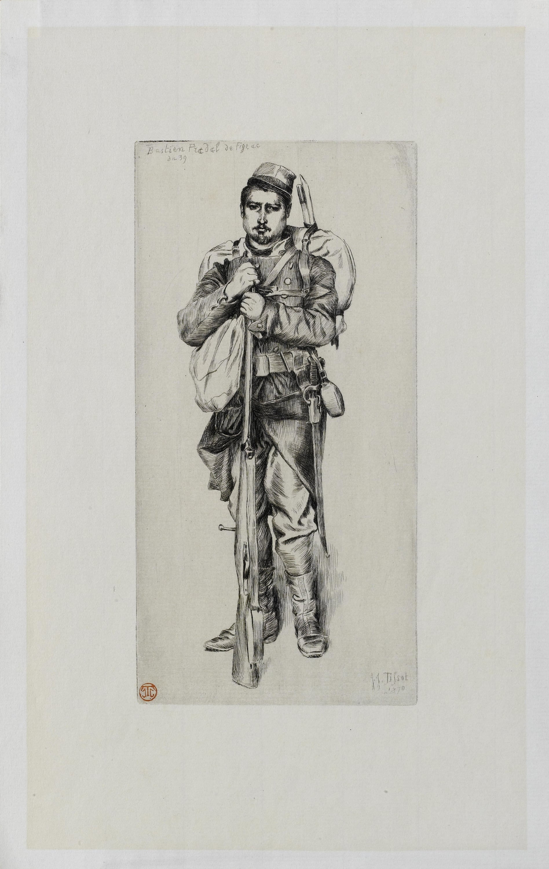 其他 - 未知 - 持械站立的军人形象 