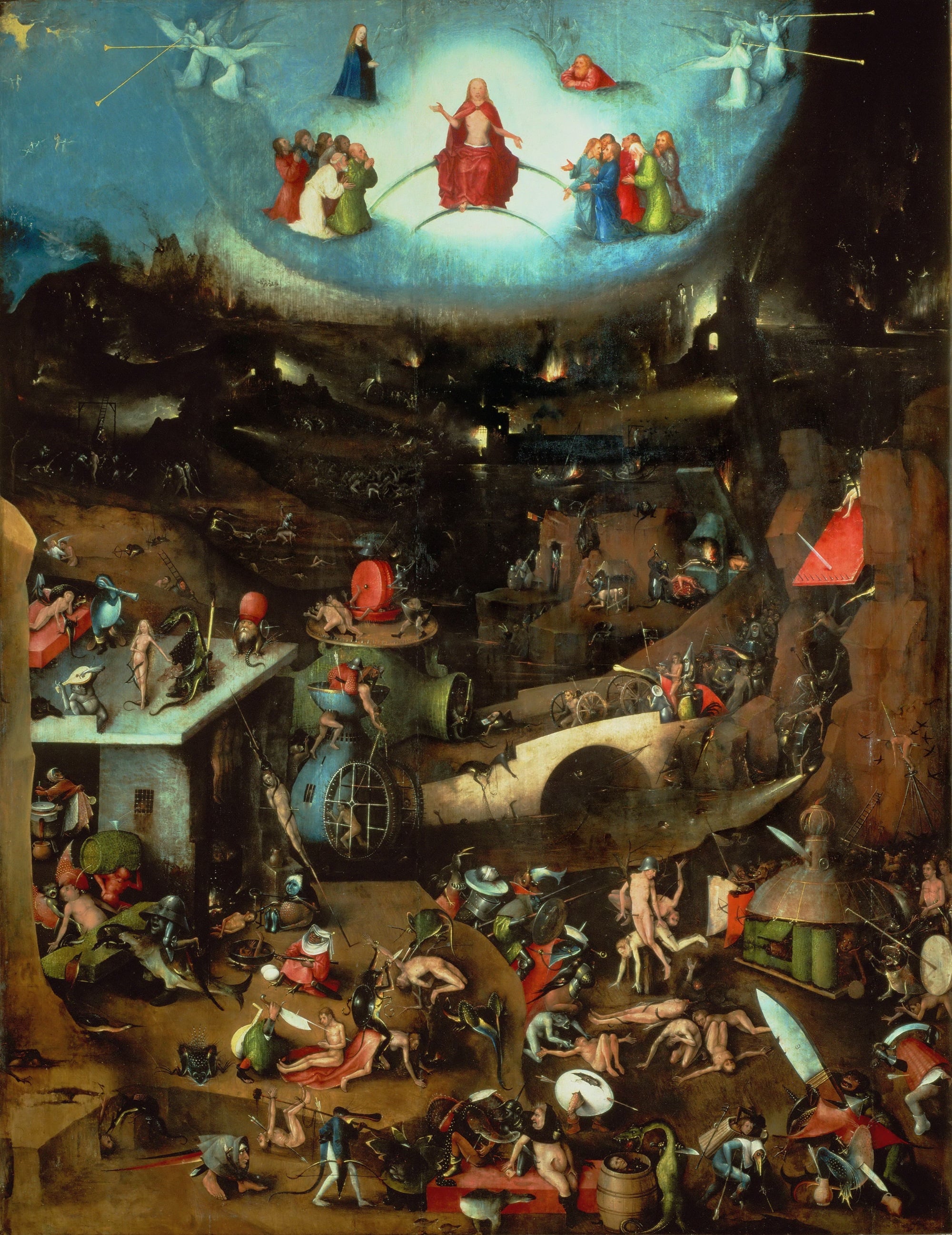 地狱天堂描绘主题 - 最后的审判 - 展现天堂地狱审判场景 