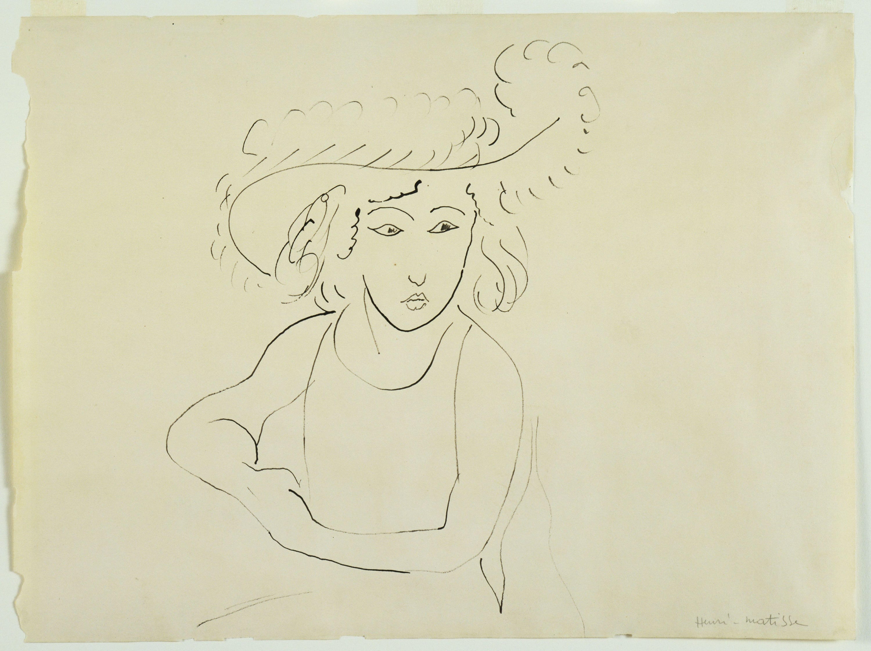 画面简化追求主题 - 无题 - 线条勾勒人物简洁画面 