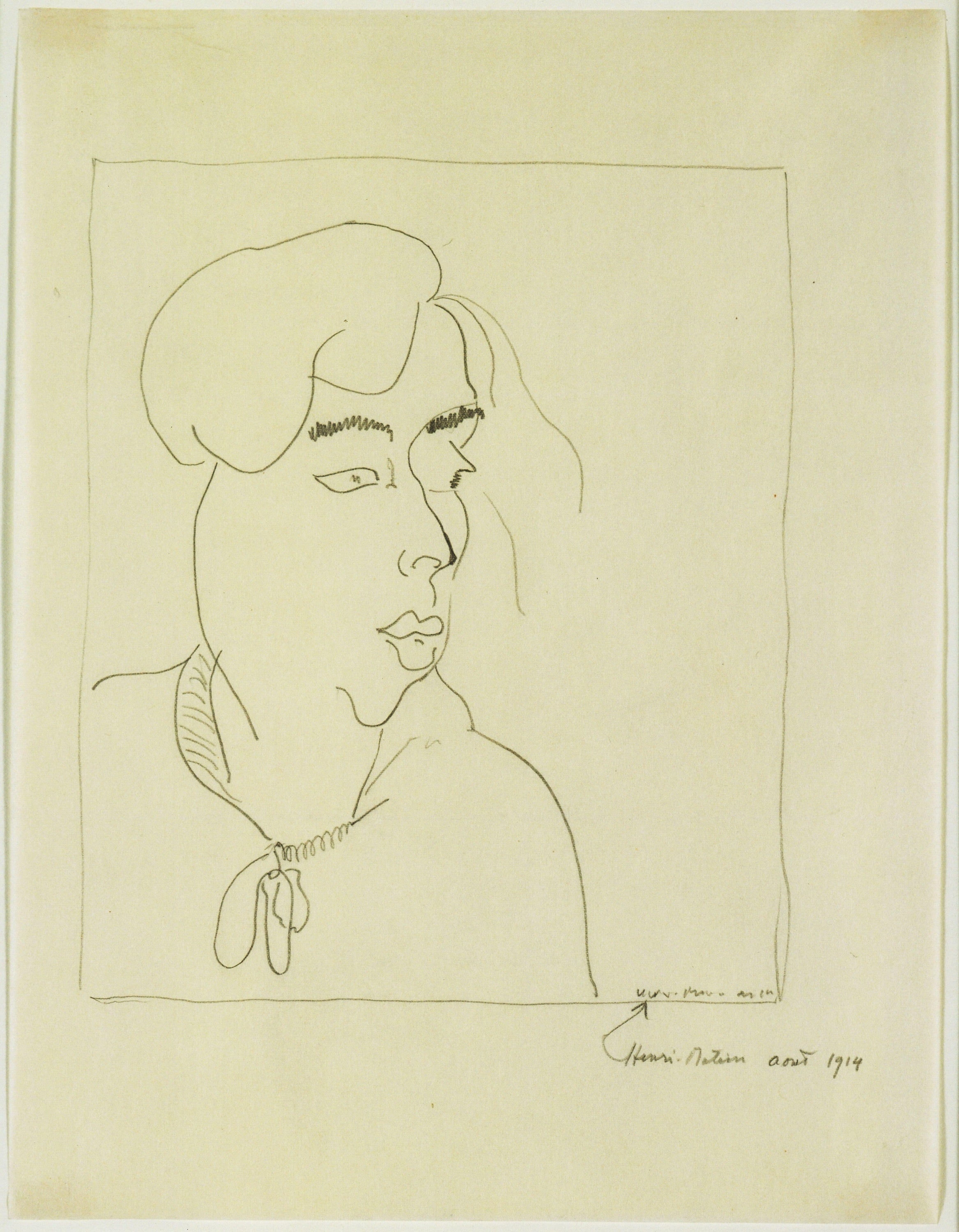 画面简化追求主题 - 无题 - 简洁线条勾勒人物轮廓 