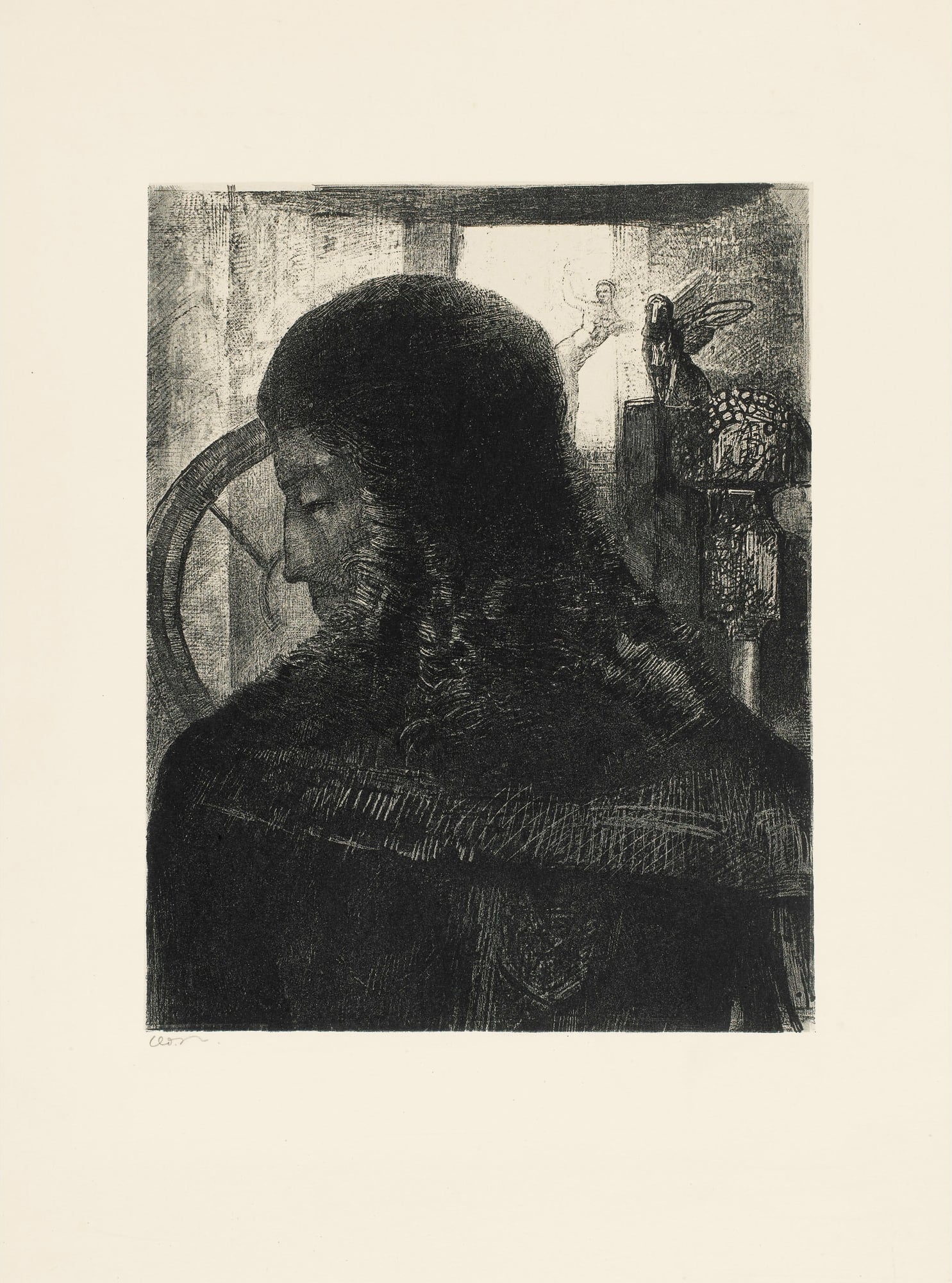 神秘主义氛围主题 - 未知 - 神秘人物与奇幻背景场景 