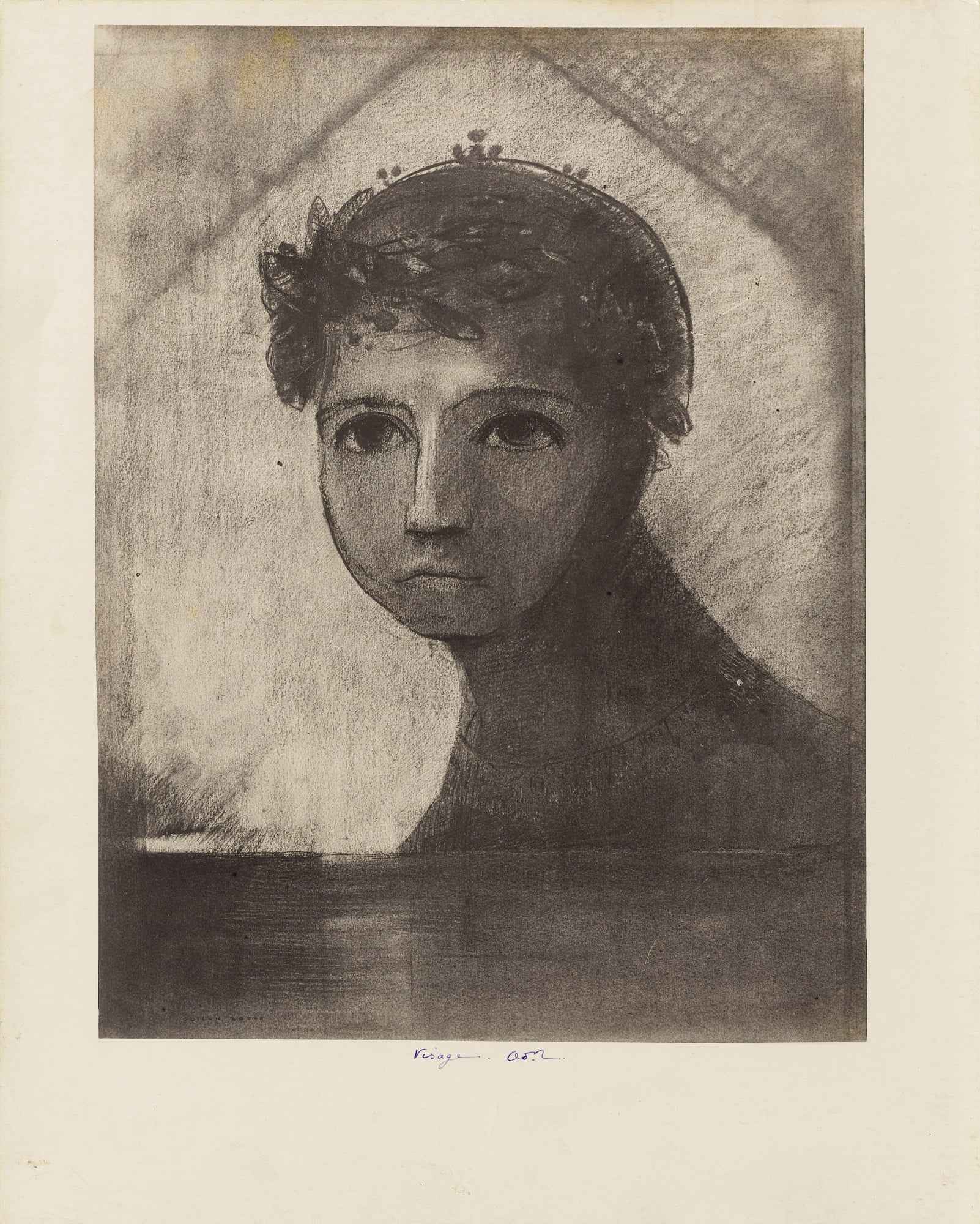 独特艺术风格主题 - 无题 - 独特笔触绘人物肖像 