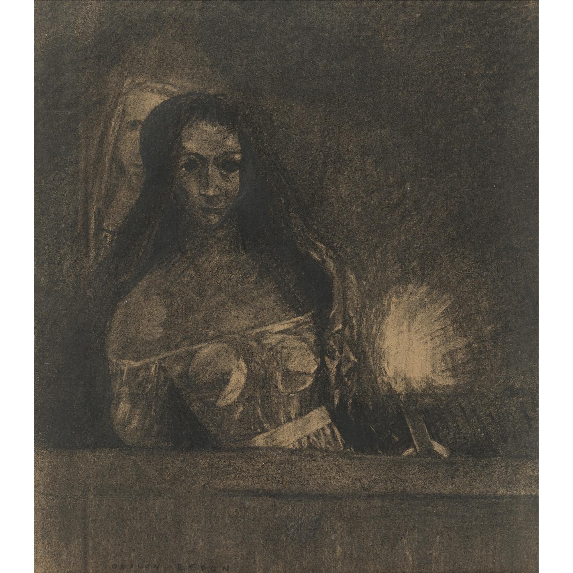 神秘主义氛围主题 - 无题 - 神秘氛围中女性形象呈现 