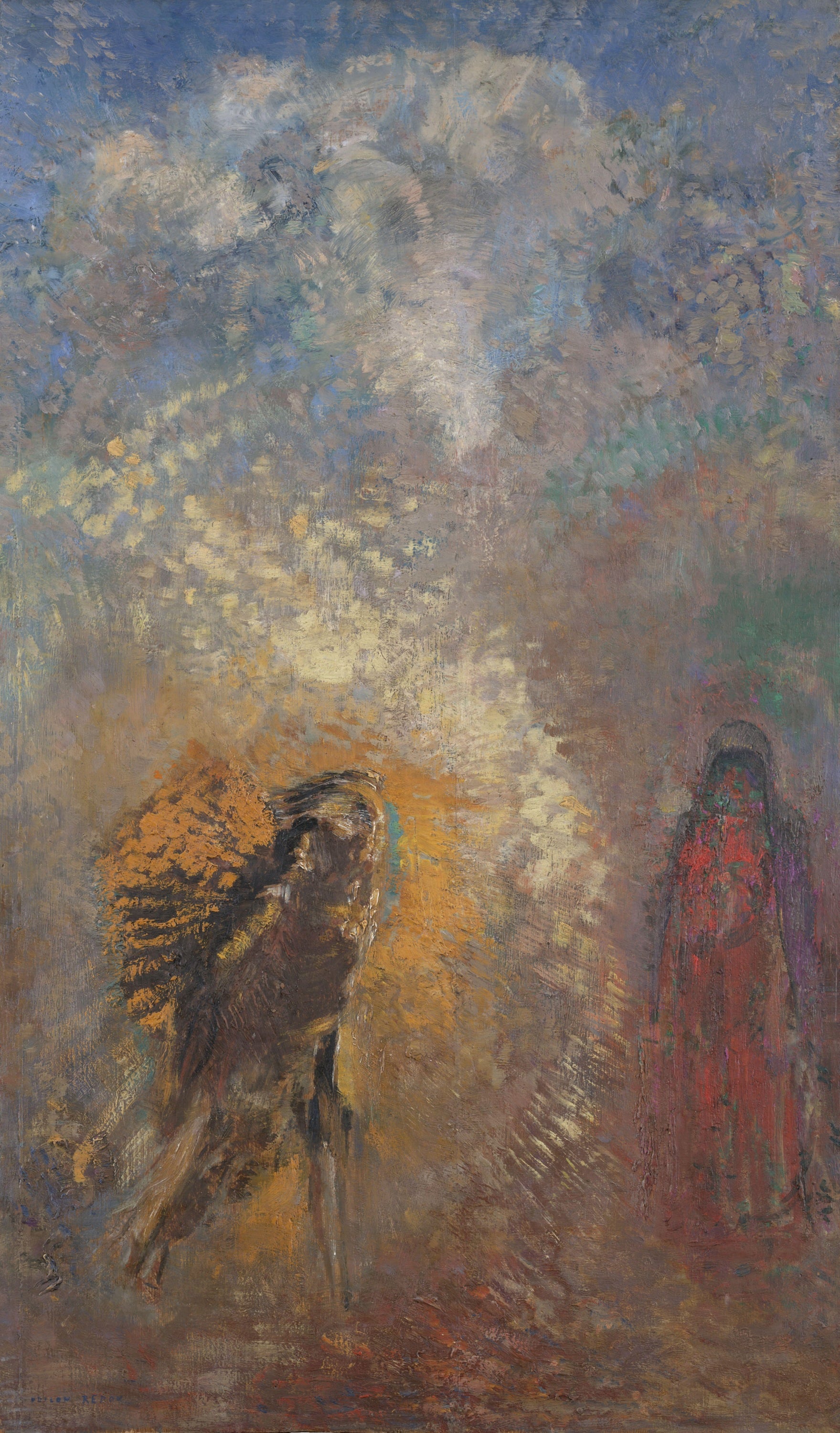 神秘主义氛围主题 - 无明确名字 - 神秘氛围下的人物景象 