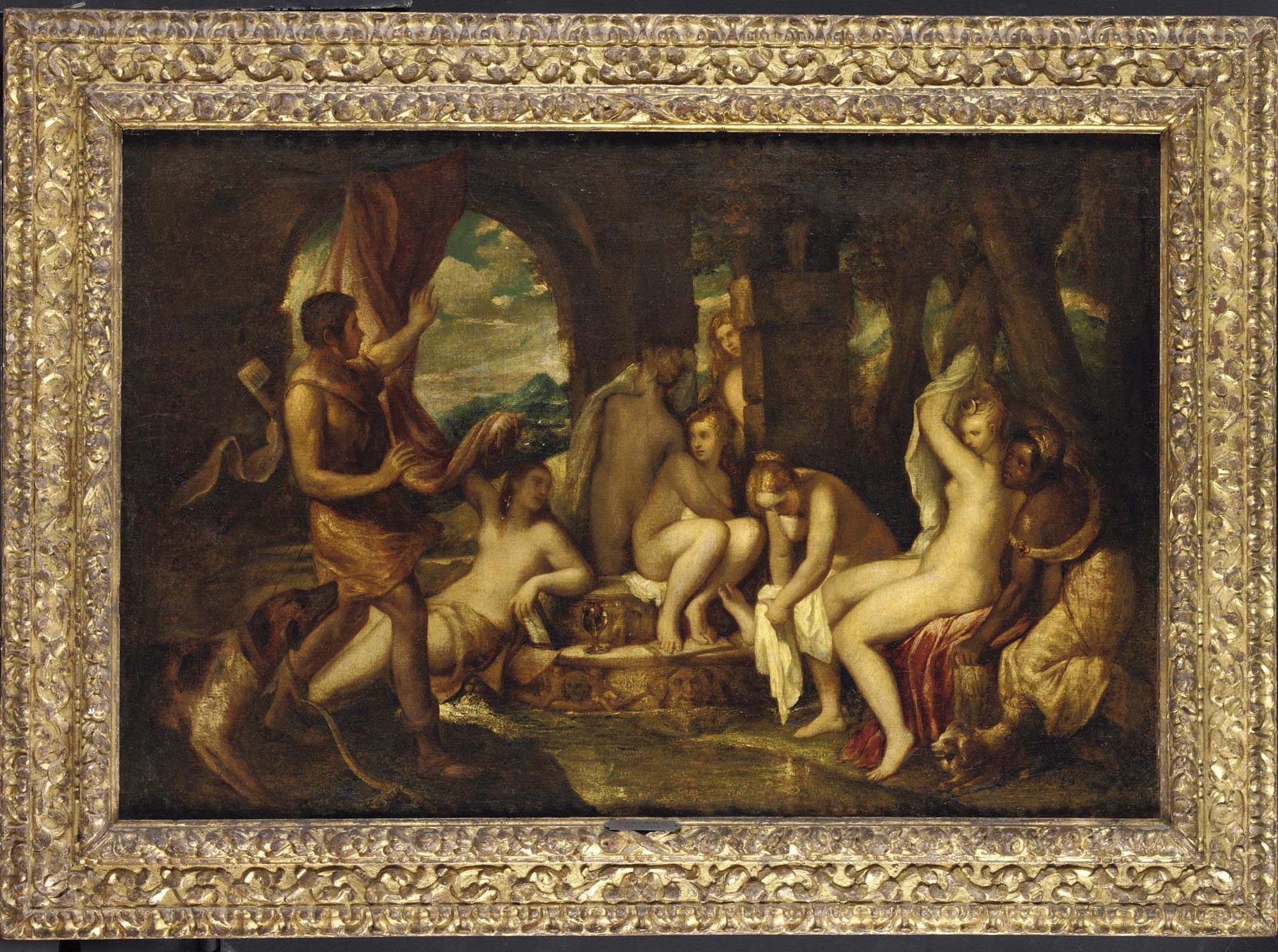 宗教神话场景主题 - 无名神话场景画作 - 展现神话人物活动瞬间 