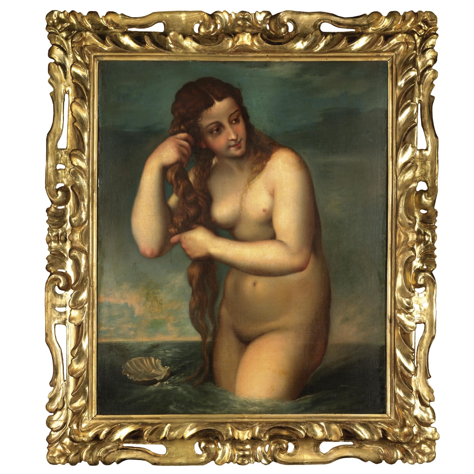 宗教神话场景主题 - 维纳斯诞生 - 海中诞生的美神维纳斯 