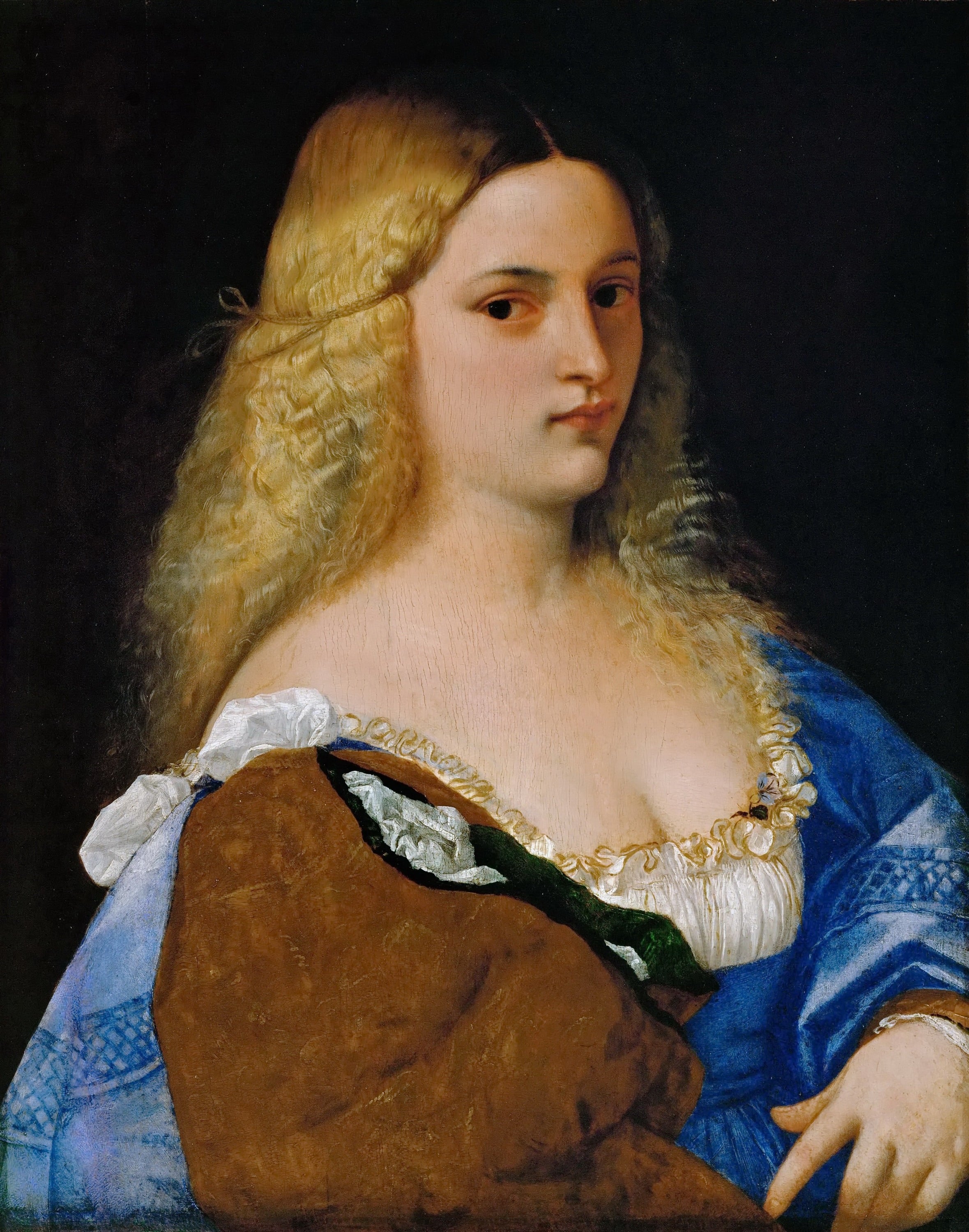 人物肖像刻画主题 - 无名女郎 - 展现优雅女性的动人风采 