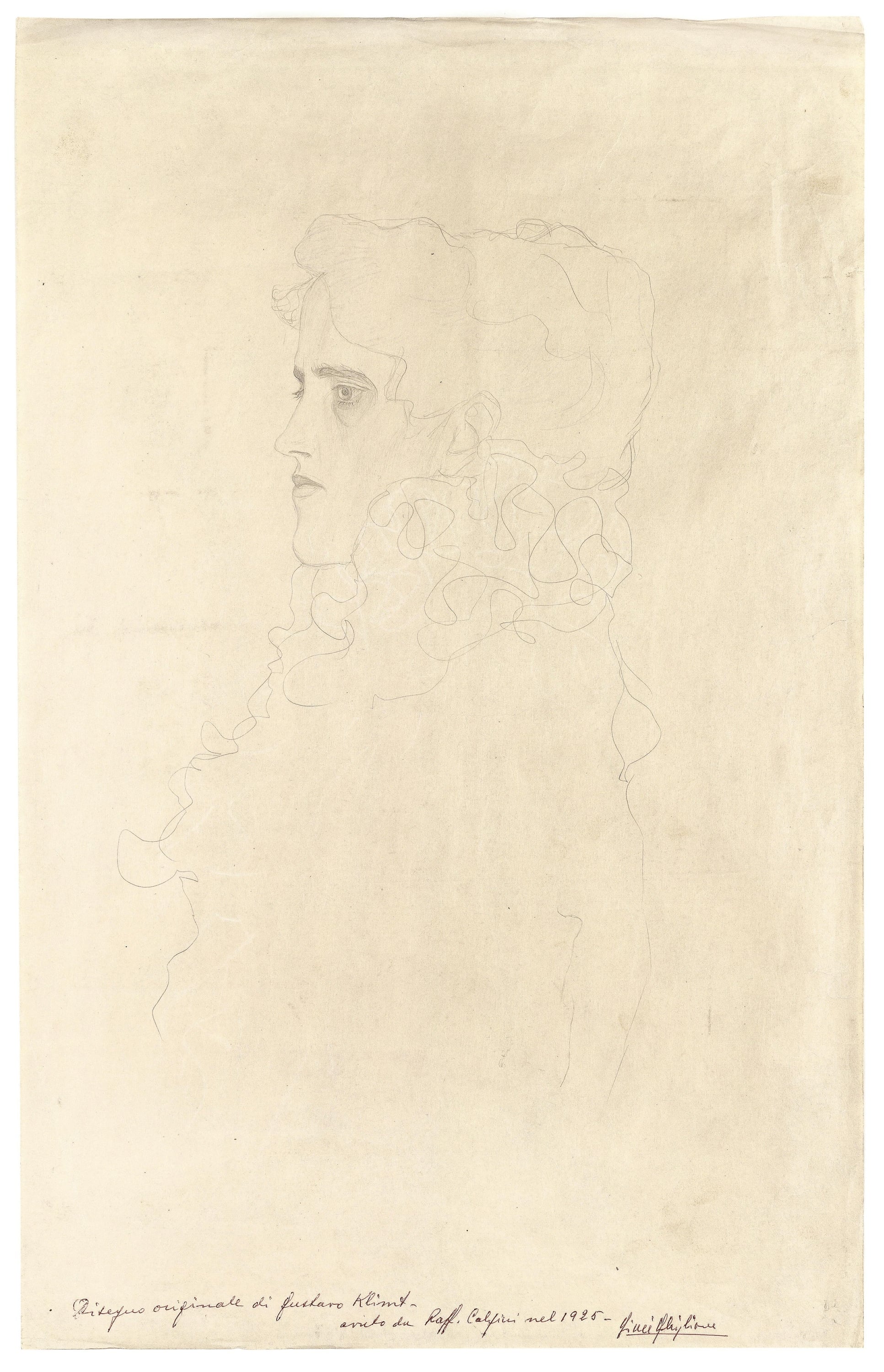 其他 - 未命名素描 - 简洁线条勾勒人物侧影 