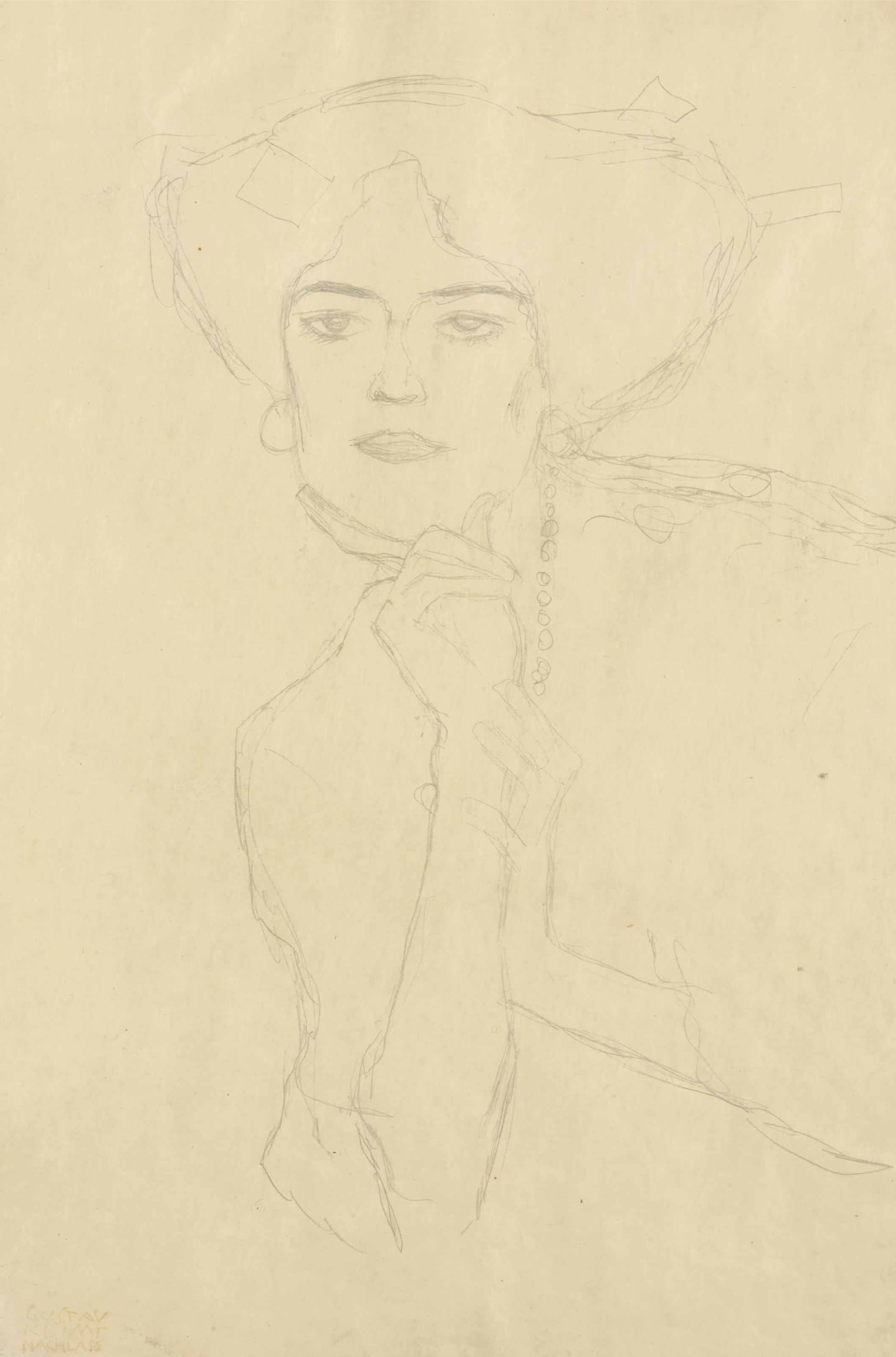 其他 - 未知名人物素描 - 简洁线条勾勒人物形态 