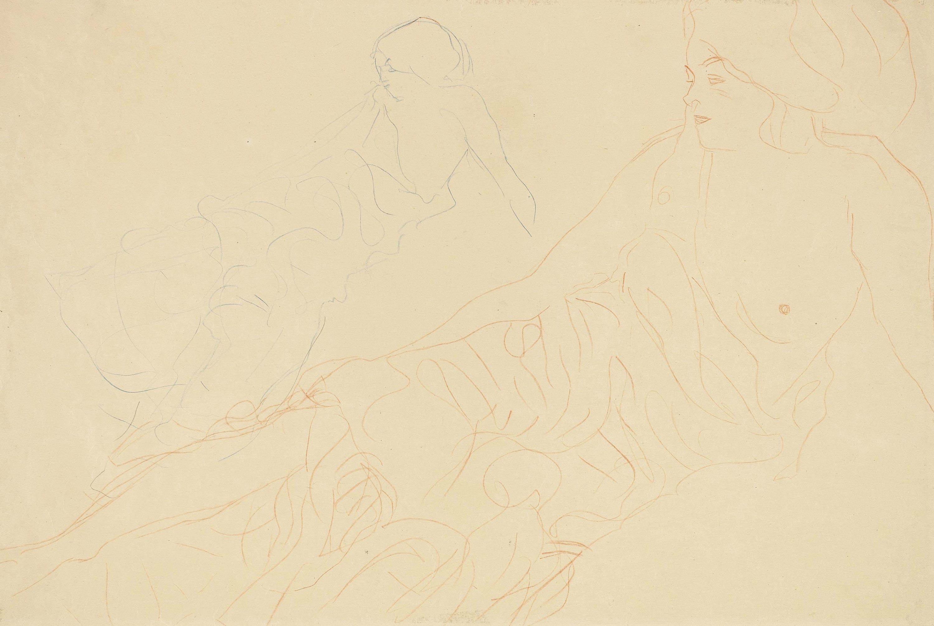 女性人体之美主题 - 无题 - 简洁线条勾勒女性身姿 