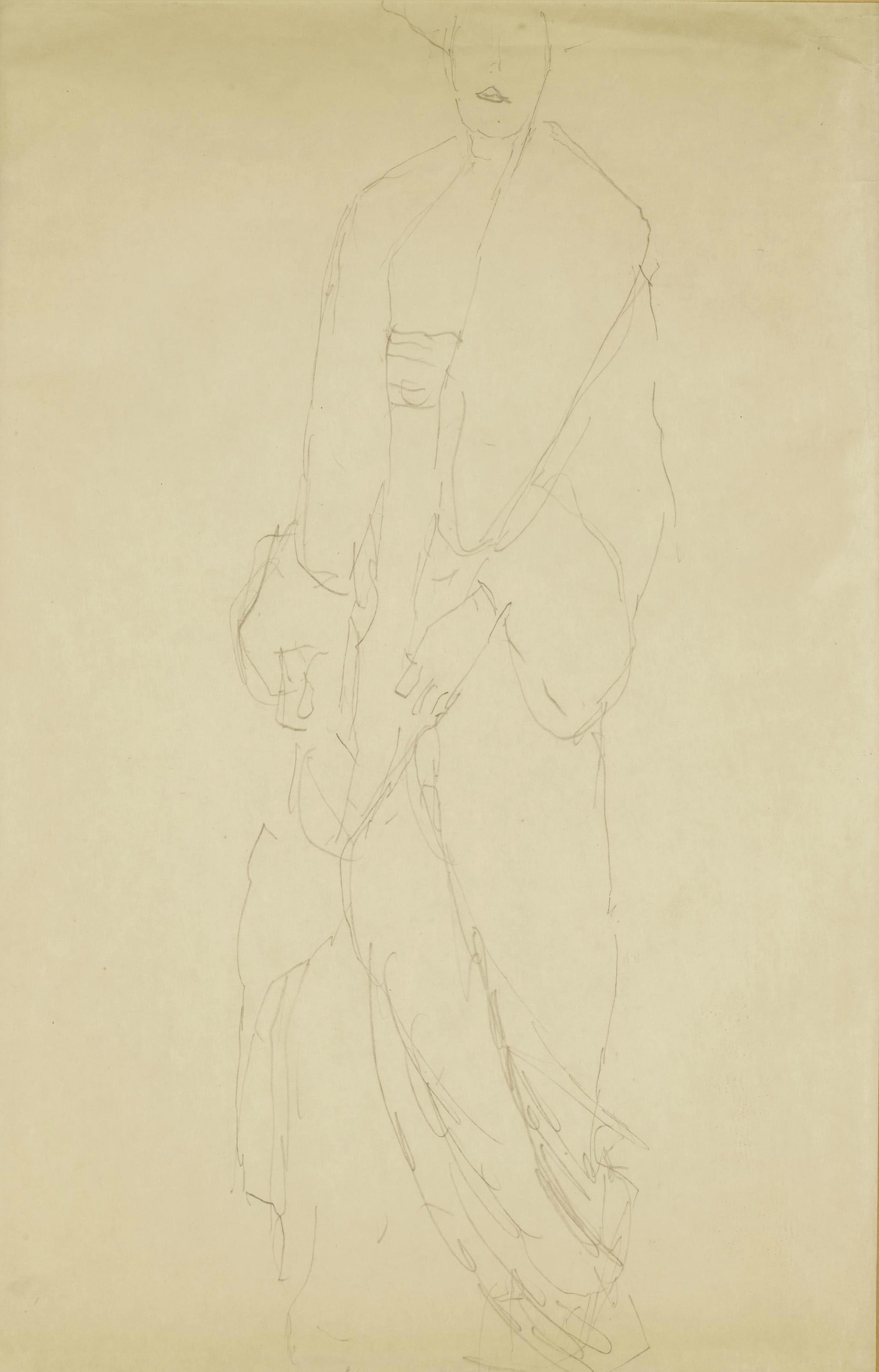 其他 - 无题 - 简洁线条勾勒人物形态 