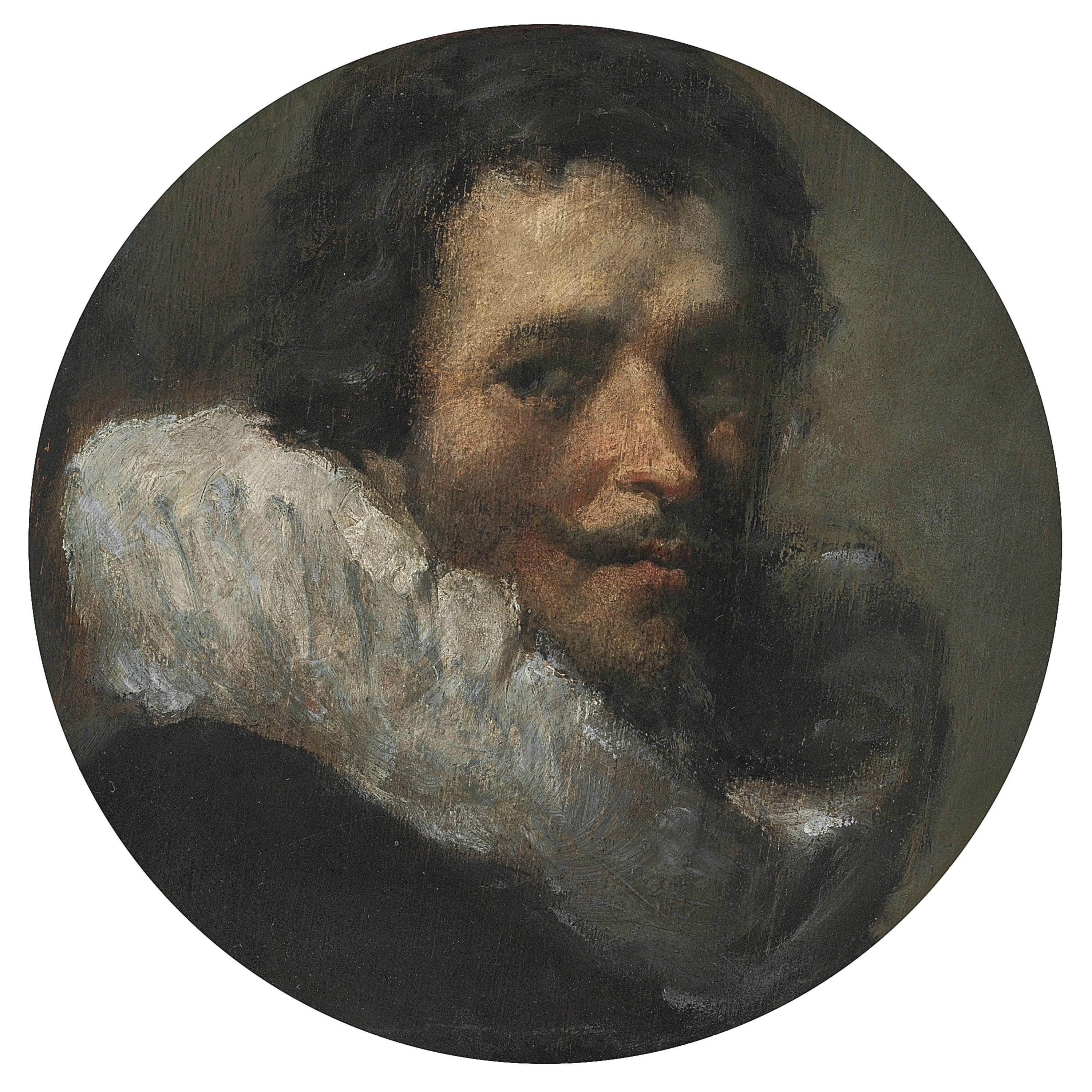 人物形象塑造主题 - 未知名肖像 - 男子肖像展现独特气质 