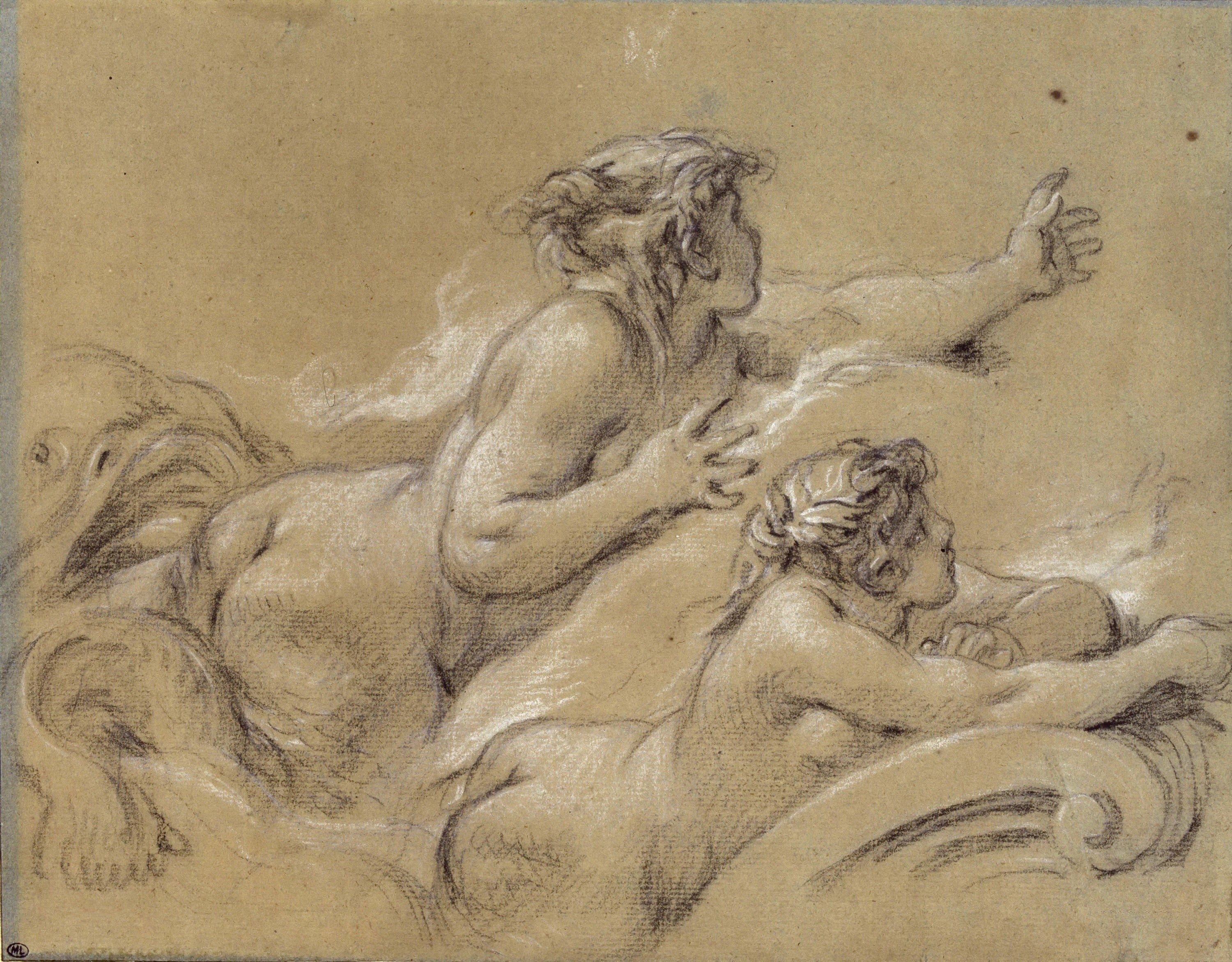 神话色情场景主题 - 未知 - 神话人物姿态生动描绘 