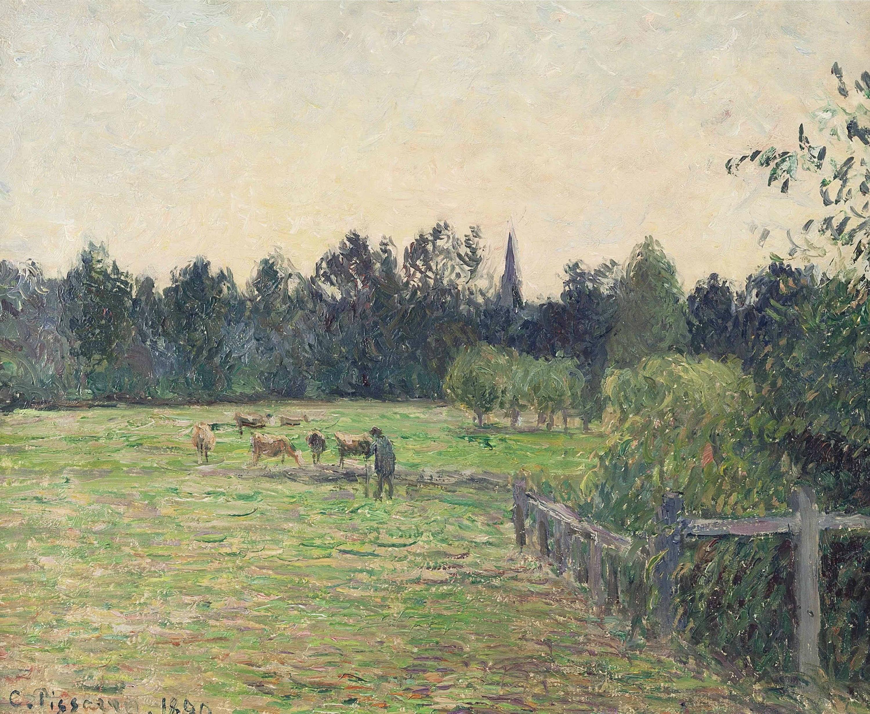 乡村风景风貌主题 - 乡村牧场与树木景观 - 展现乡村牧场树木景致 