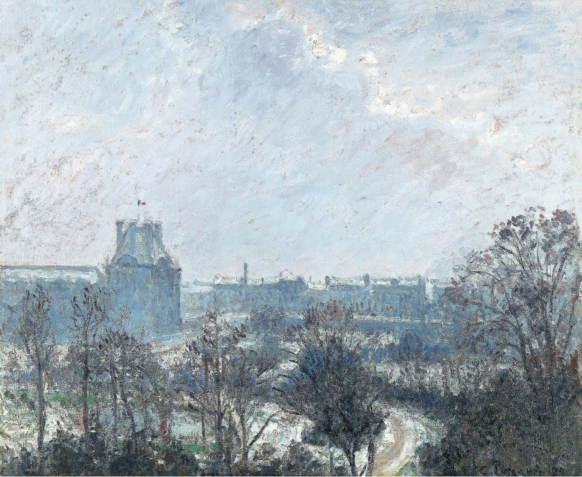 印象派光影效果主题 - 未知 - 展现朦胧光影下城市景致 