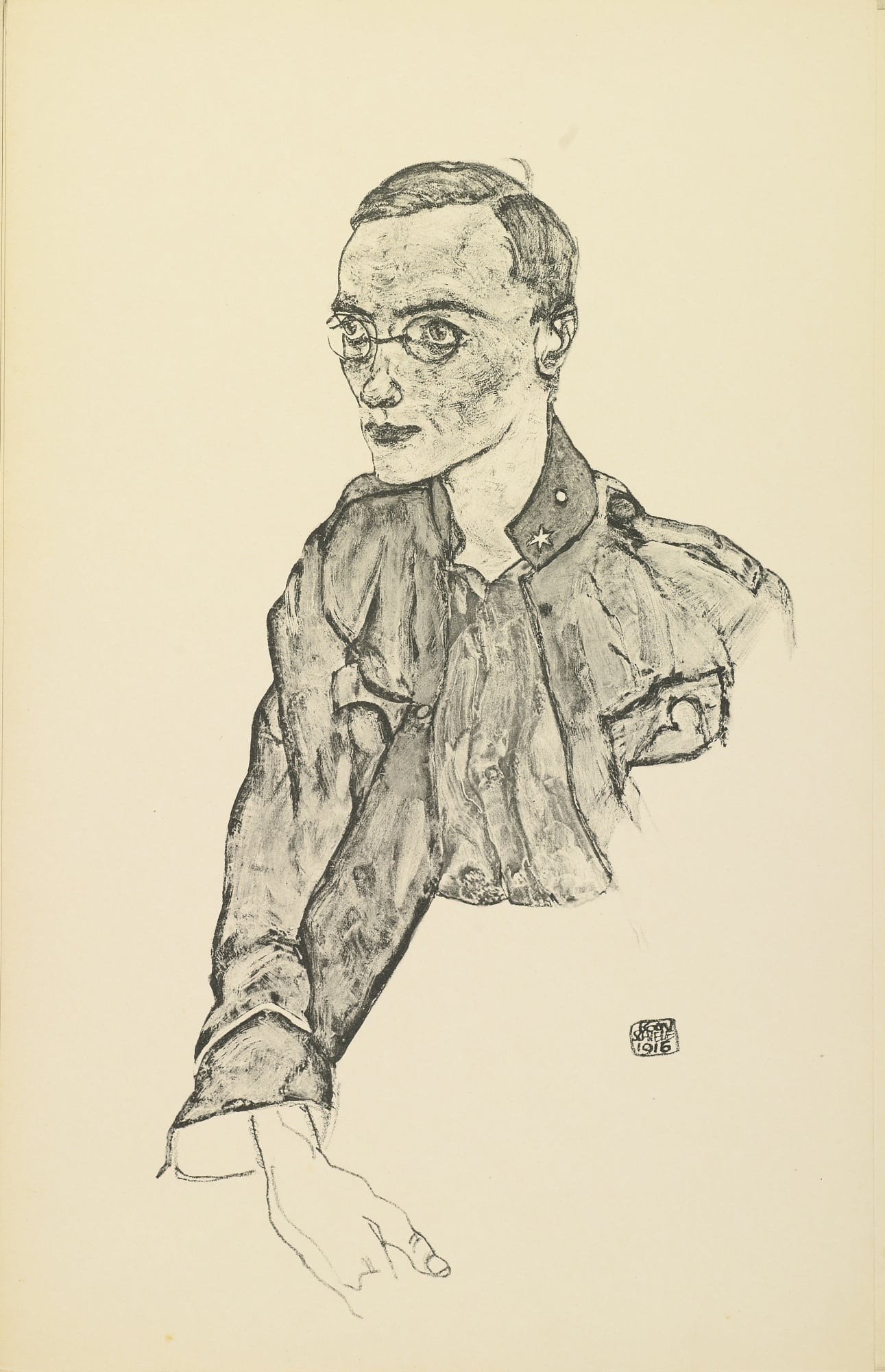 自画像自我剖析主题 - 未命名自画像 - 自画像展现个人独特形象 