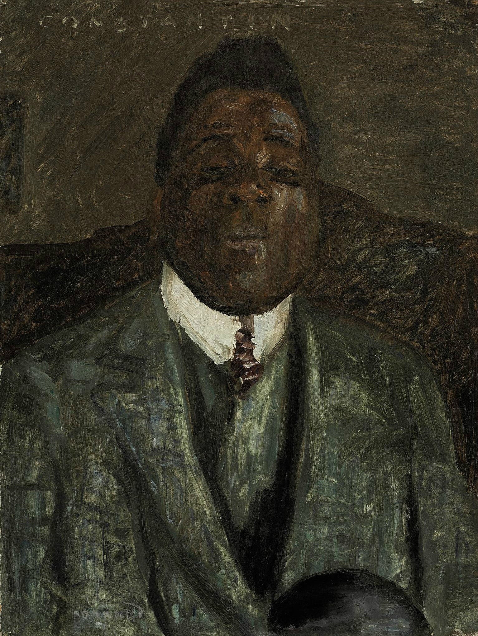 其他 - 未知名人物肖像 - 男子身着正装神态沉稳 