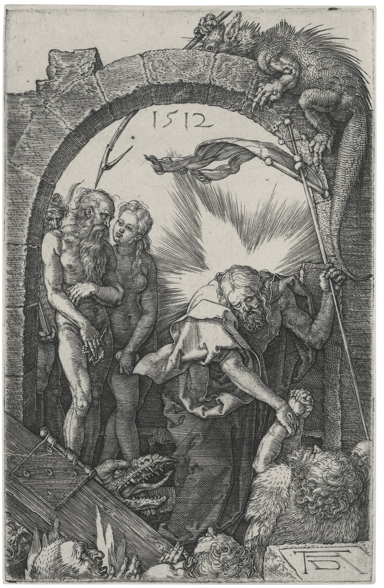 宗教故事诠释主题 - 基督复活 - 描绘基督复活的神圣场景 