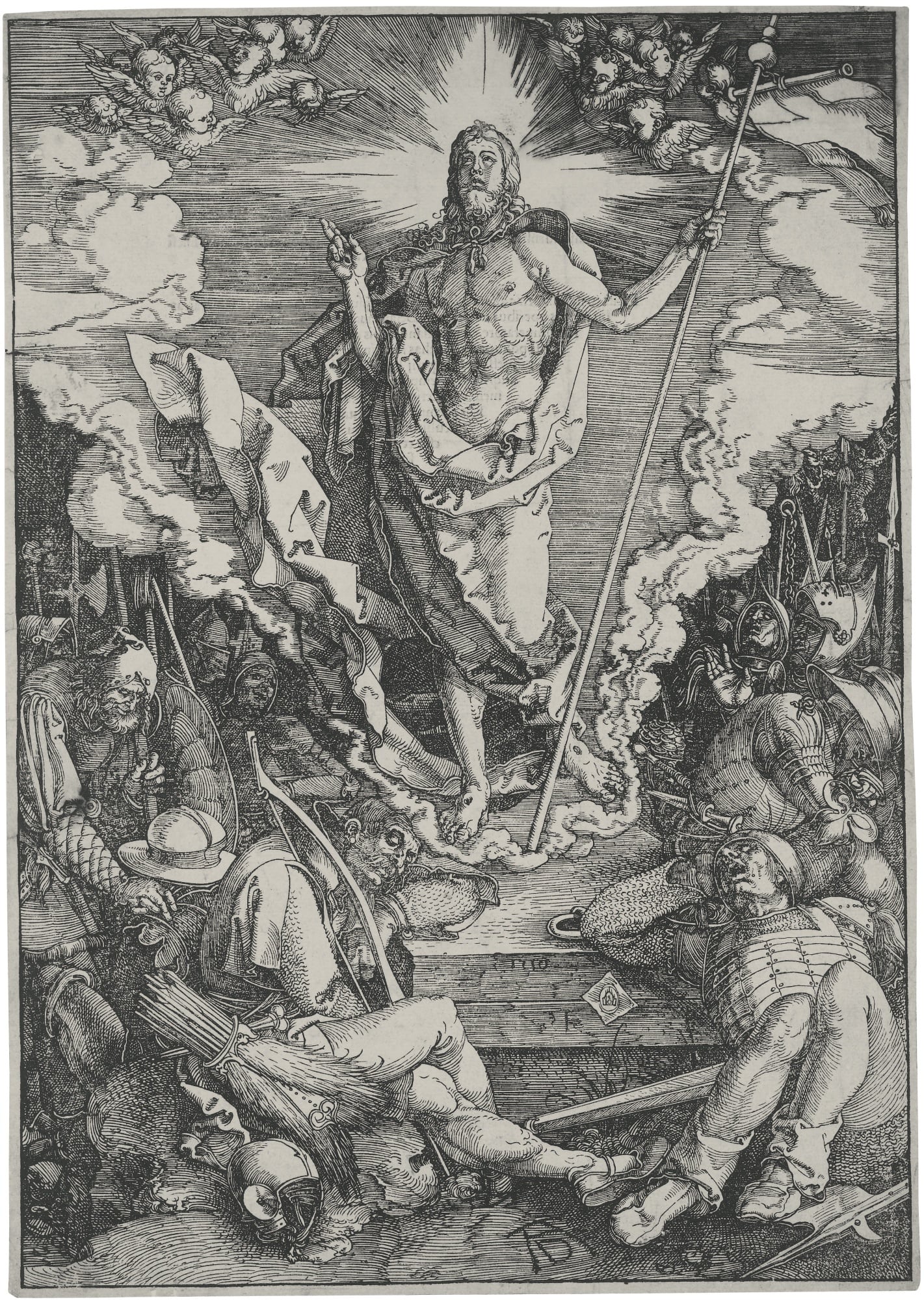 宗教故事诠释主题 - 基督复活 - 描绘基督复活震撼场景 