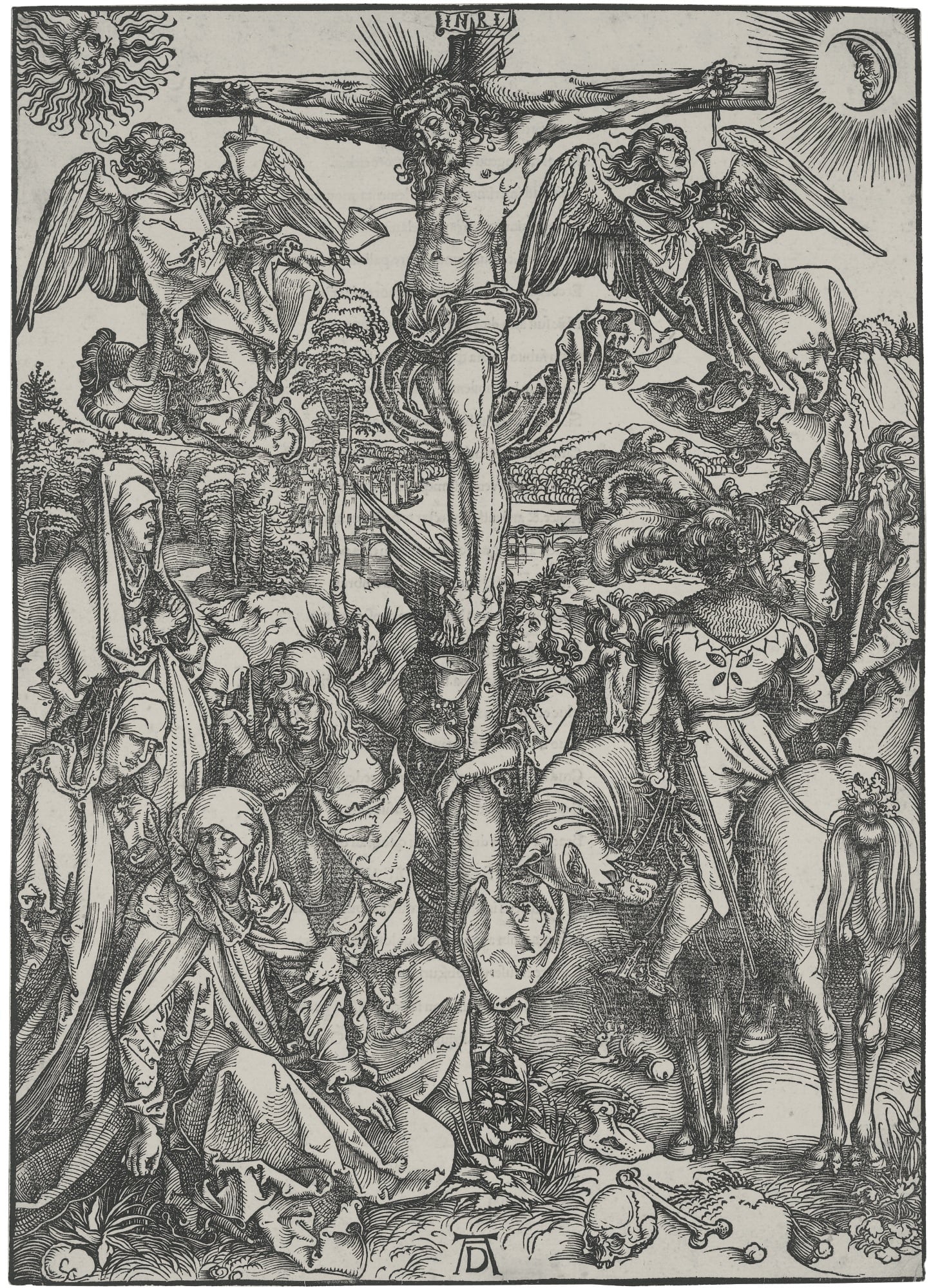 宗教故事诠释主题 - 基督受难 - 描绘基督受难场景众人