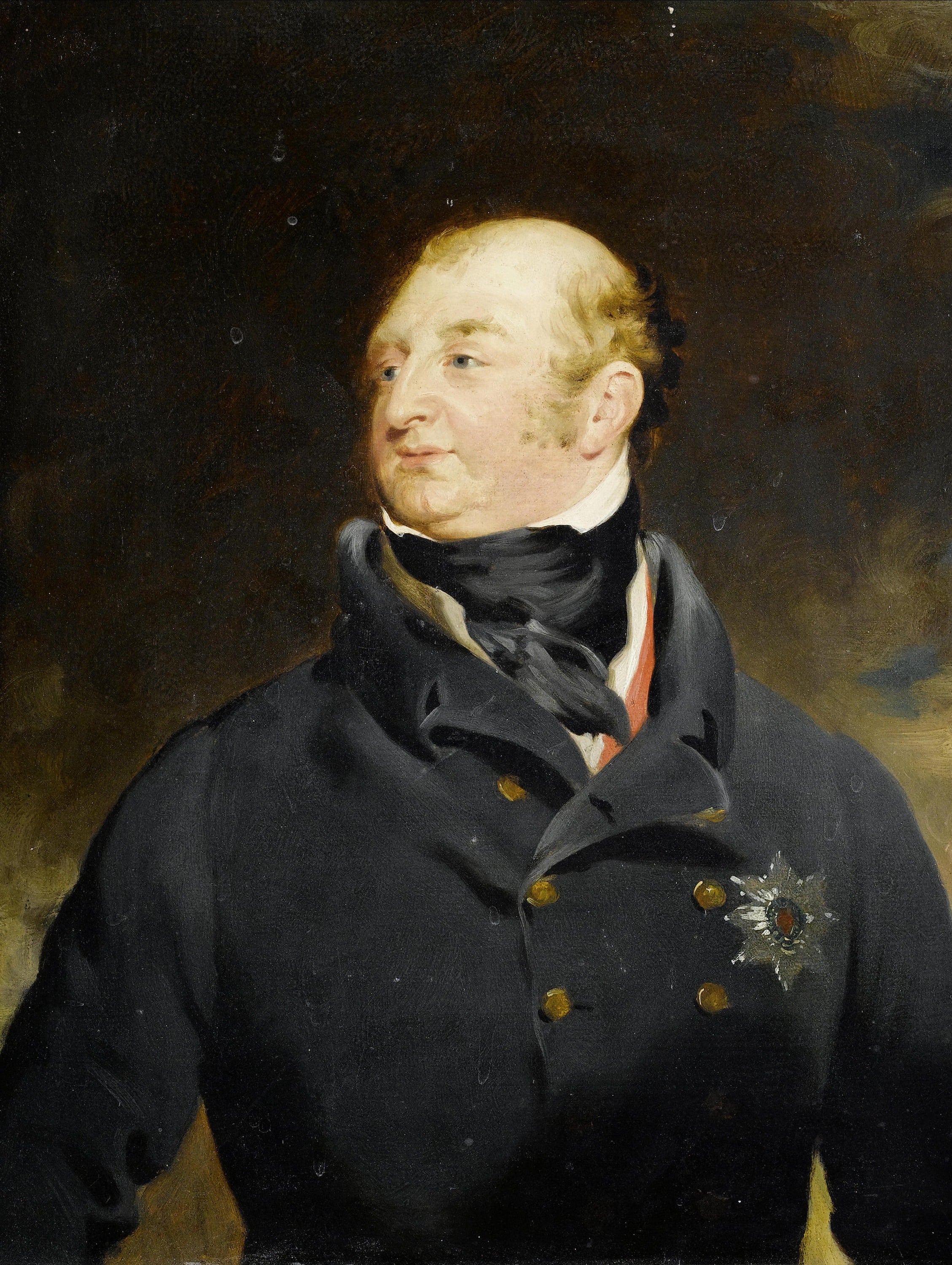 贵族肖像绘制主题 - 未知人物肖像 - 展现贵族男士的风采 