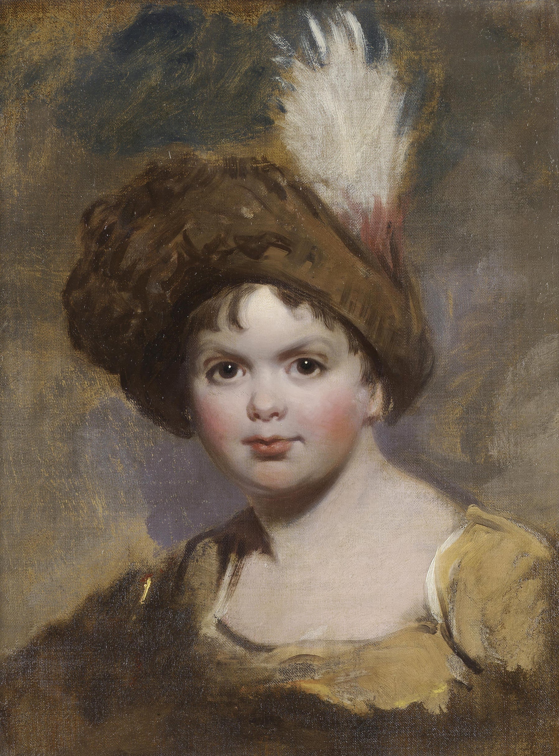 儿童纯真表现主题 - 无 - 孩童戴帽展纯真神态 