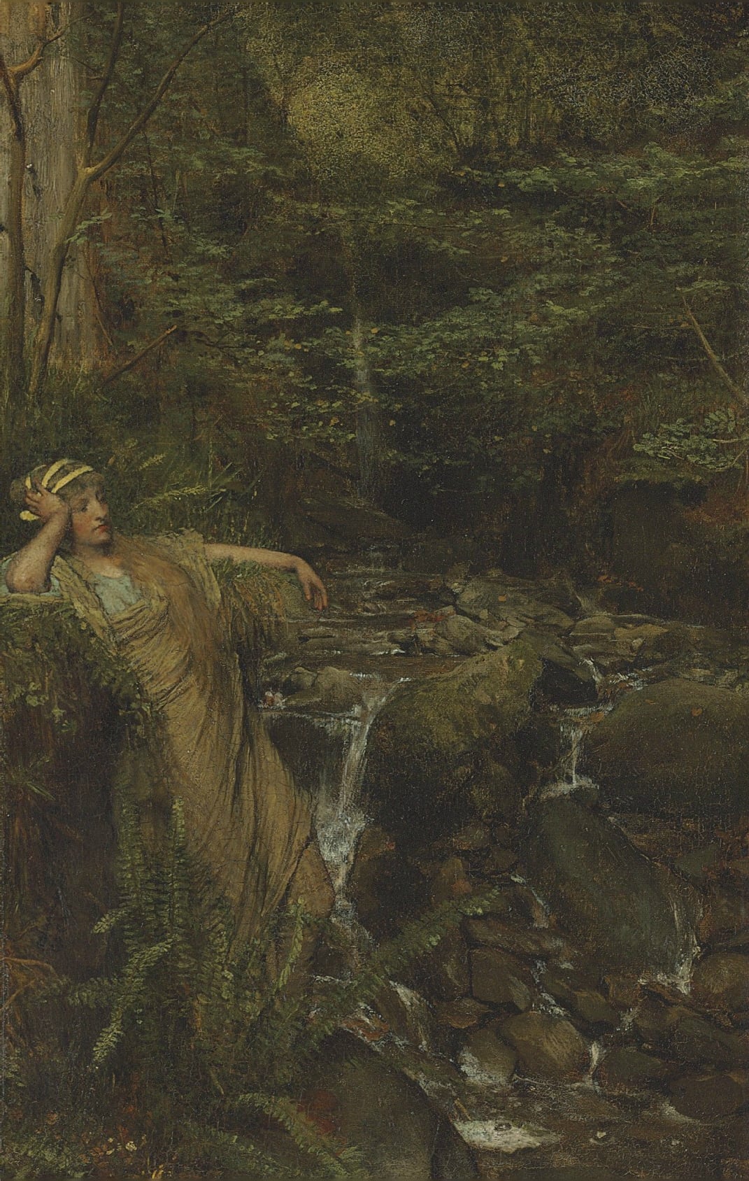 神话故事演绎主题 - 未知 - 林中女子姿态尽显优雅 