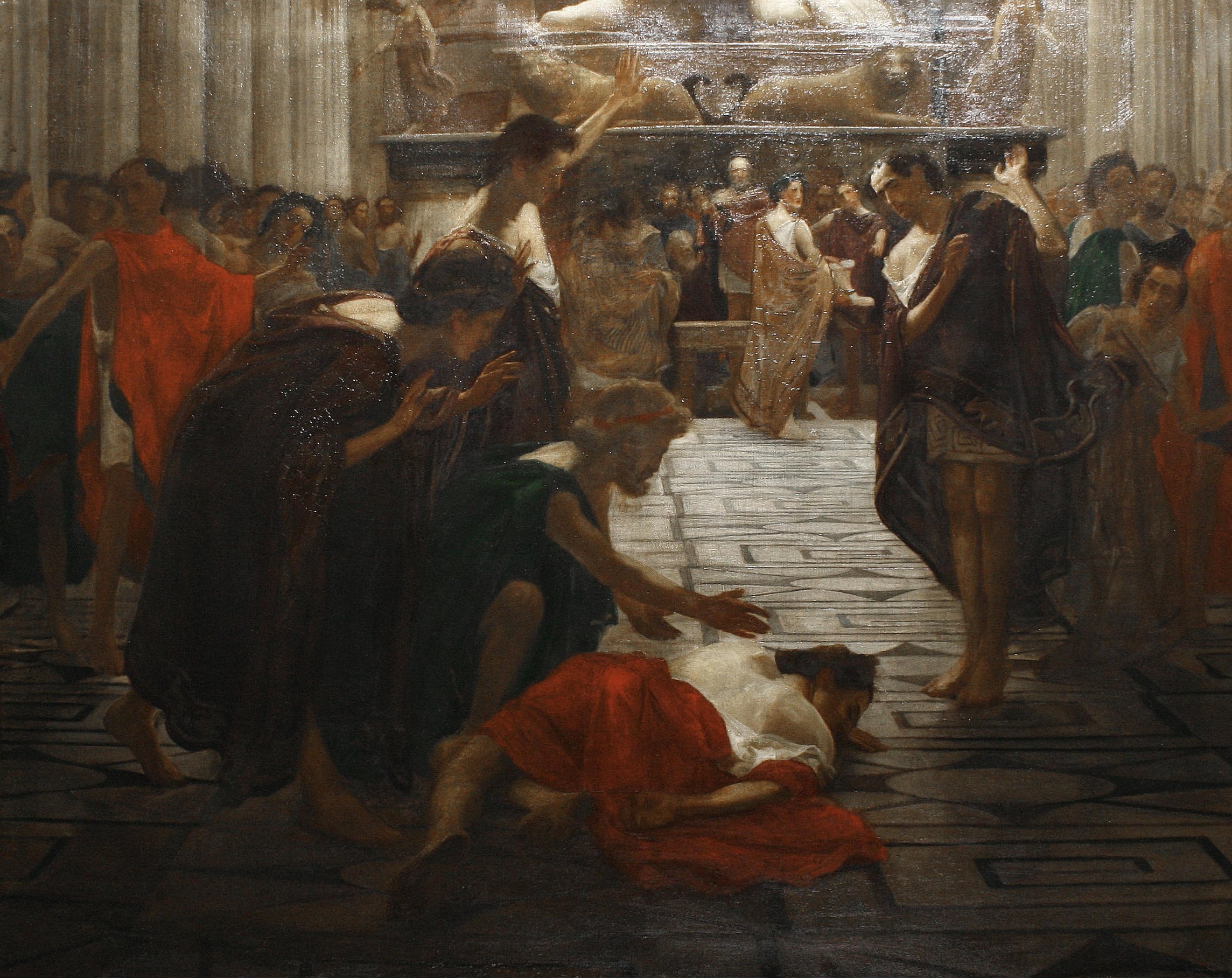 古代文明场景主题 - 未知作品 - 展现古代群体活动场景 