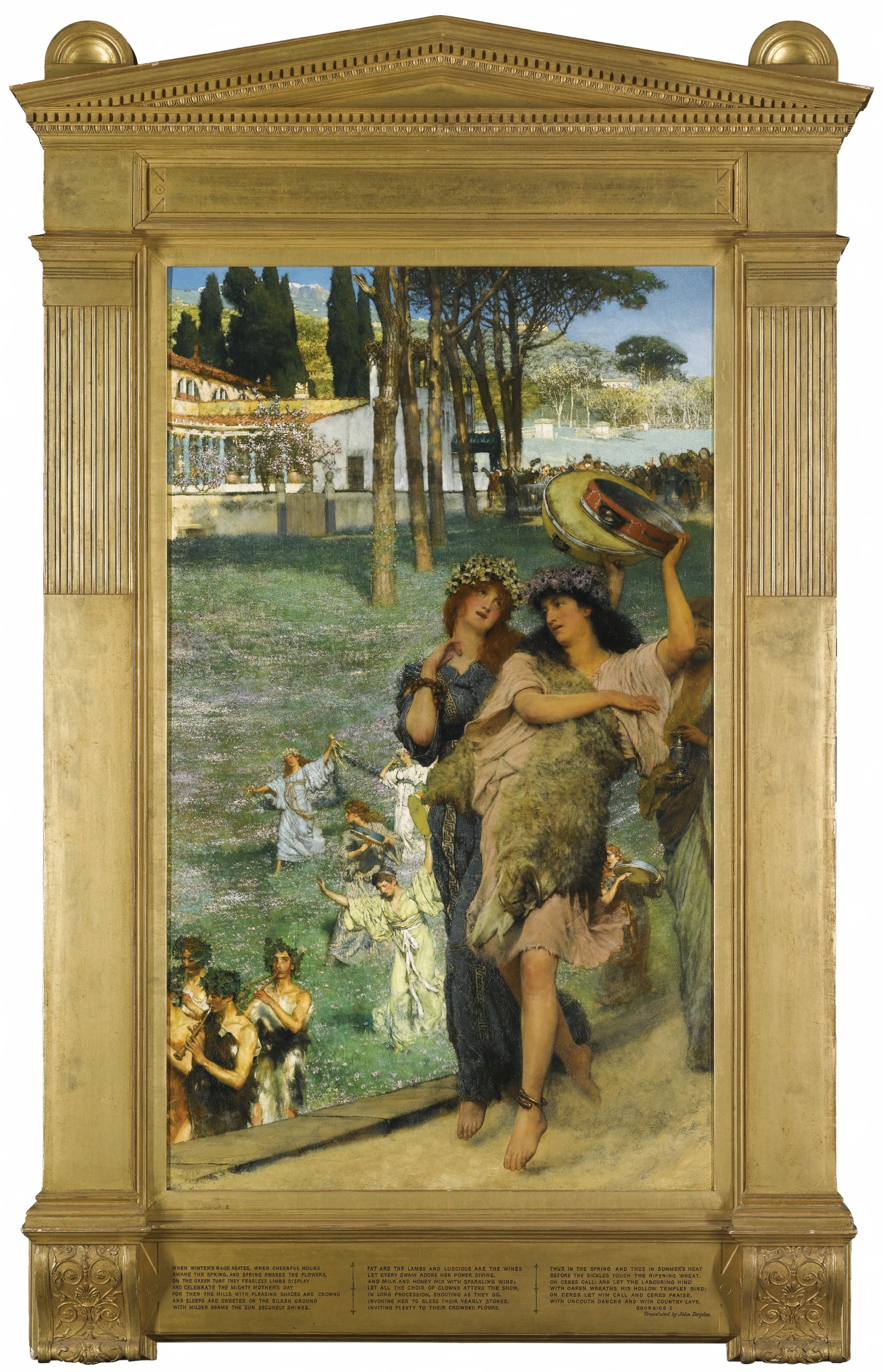 神话故事演绎主题 - 未提及具体名字 - 神话场景中人物互动画面 