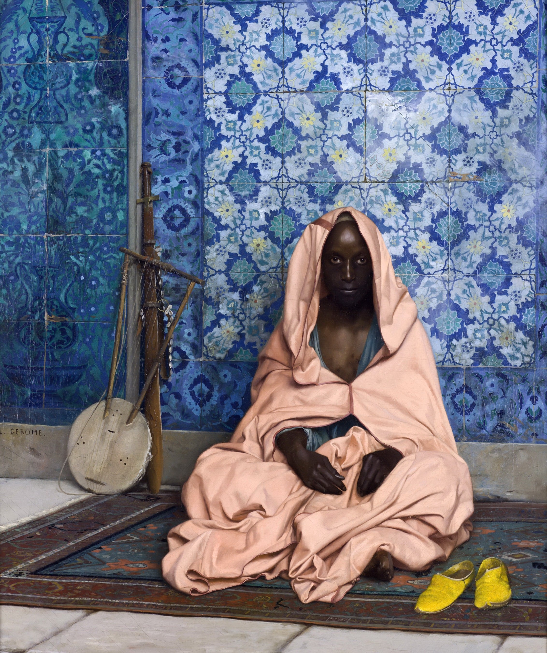 东方风情展现主题 - 未知名画作 - 绘东方人物与异域风情 