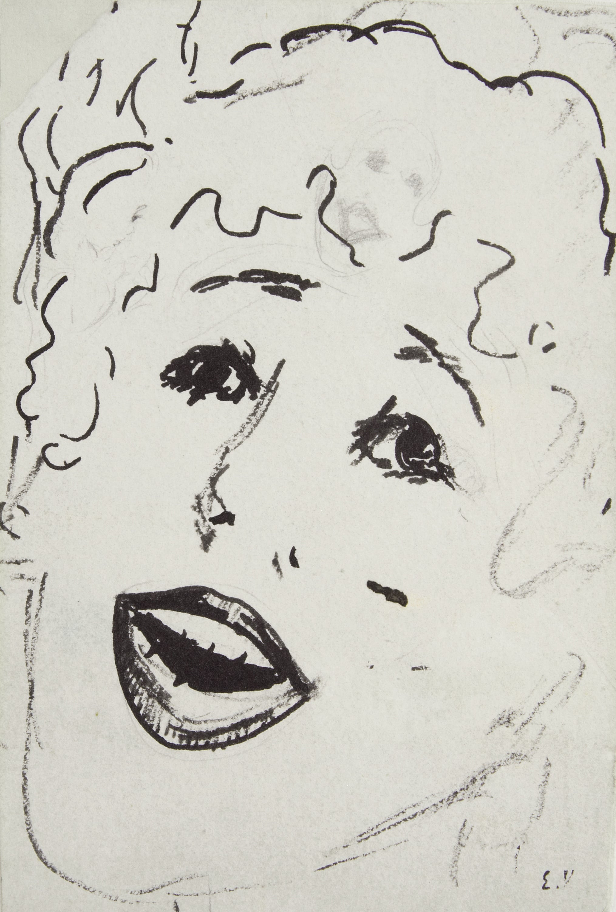 其他 - 人物速写 - 简洁笔触绘人物神态 