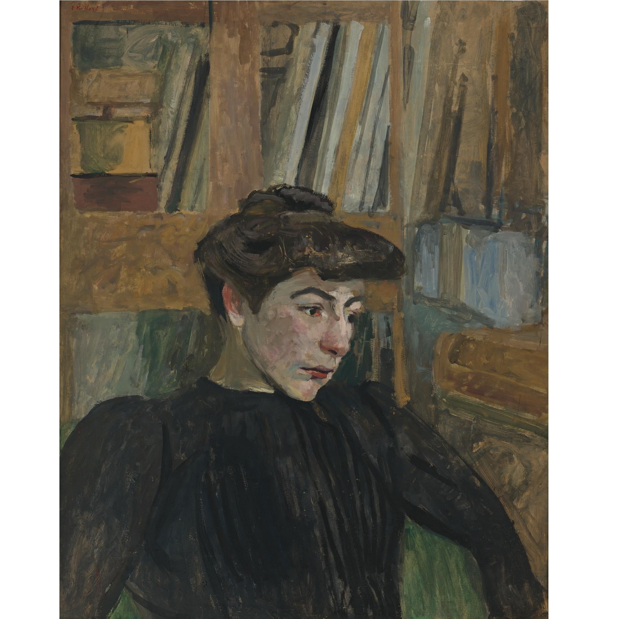 室内生活场景主题 - 未知名人物室内肖像 - 人物于室内环境的写照 