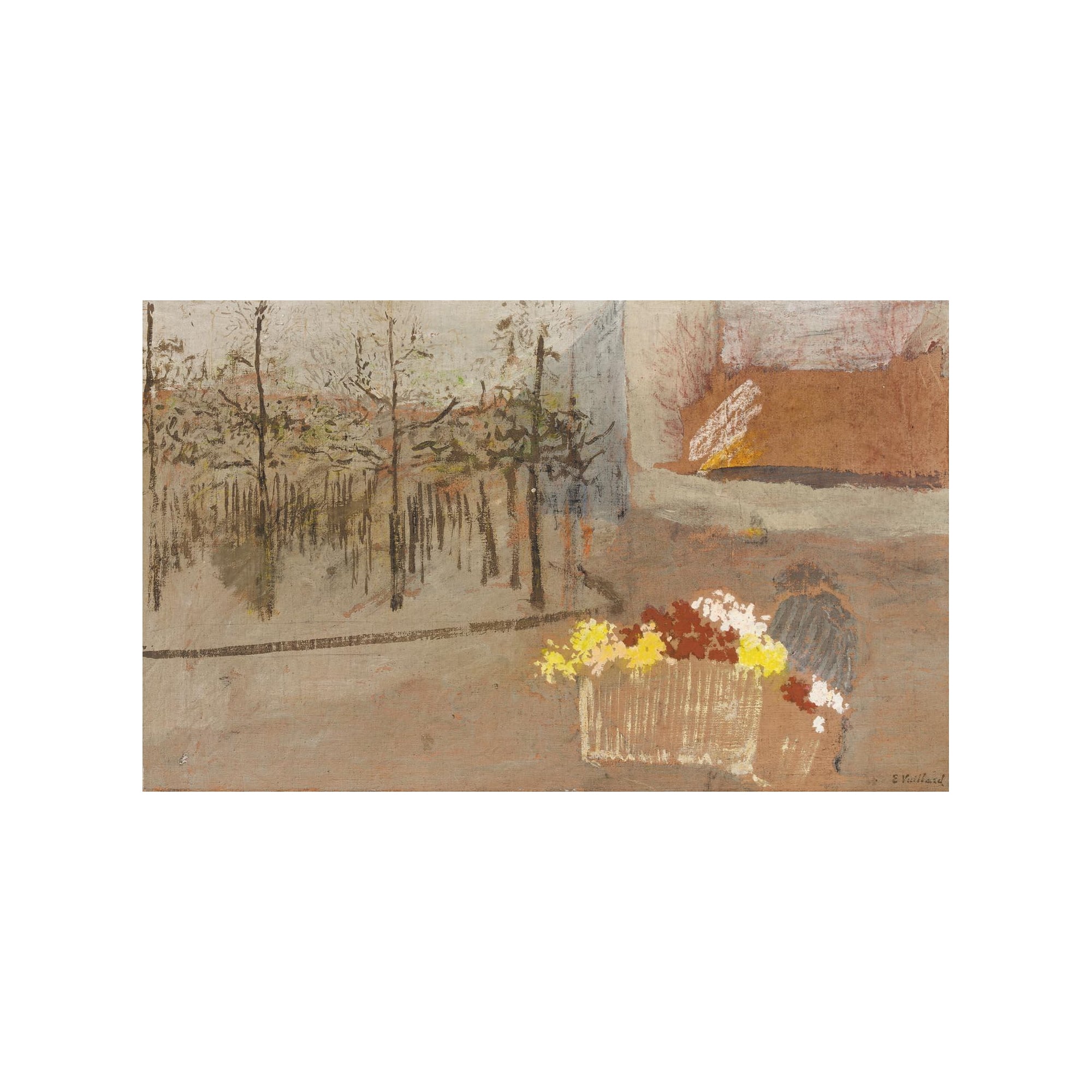 其他 - 无题 - 描绘户外景致与花箱 