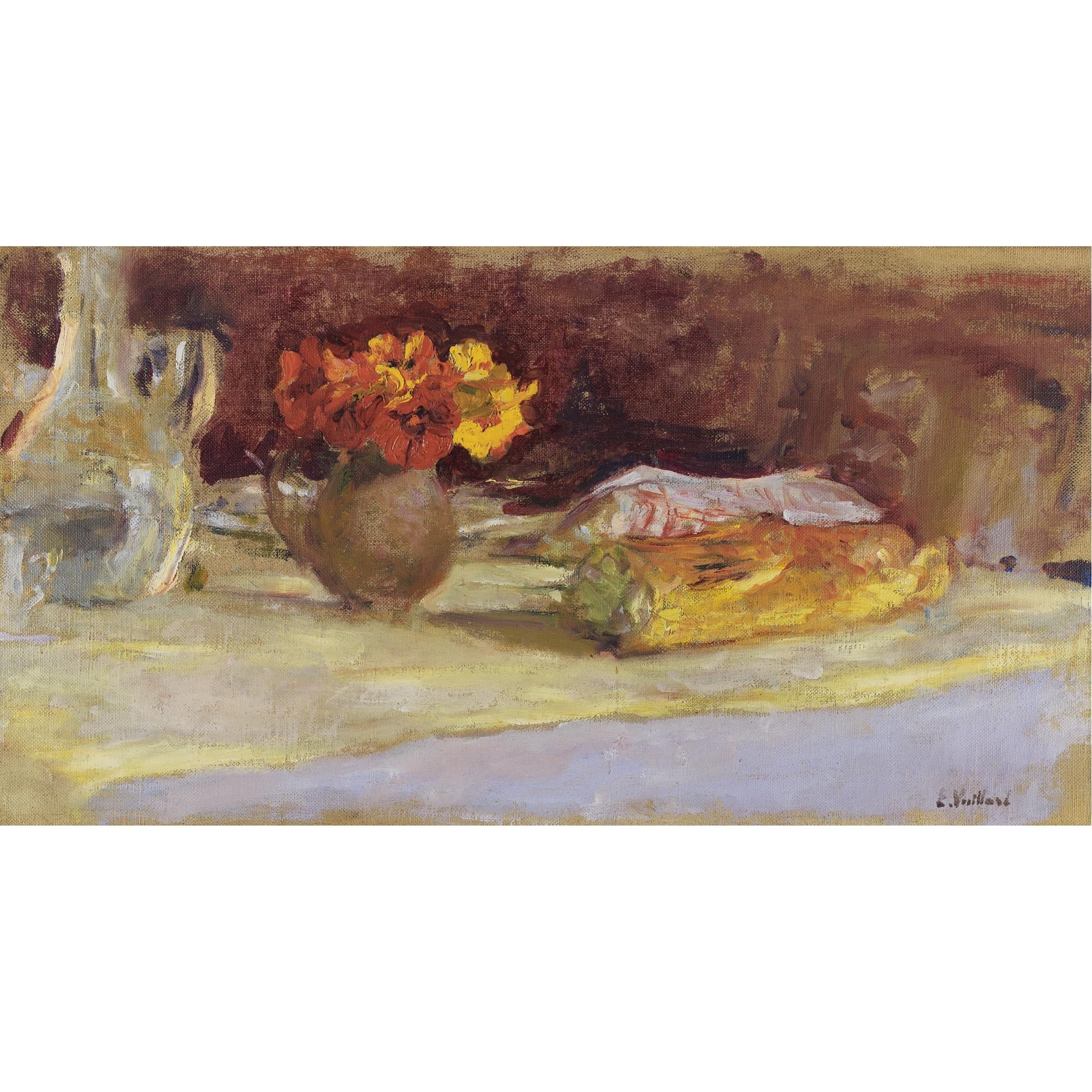 色彩装饰效果主题 - 花卉静物画 - 花卉静物展现色彩魅力 